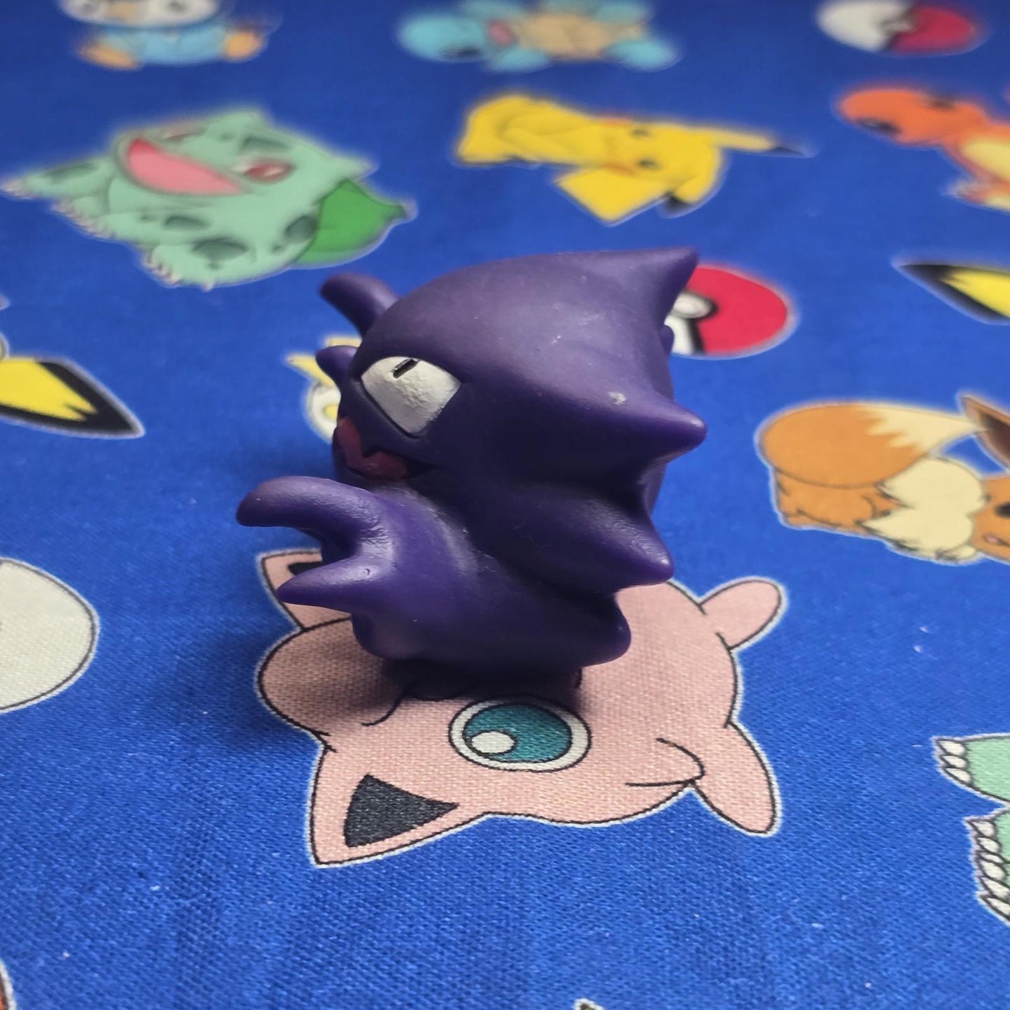 Pokemon Haunter Dark Figure Finger Puppet 1998 Nintendo Bandai Vintage Japan USA