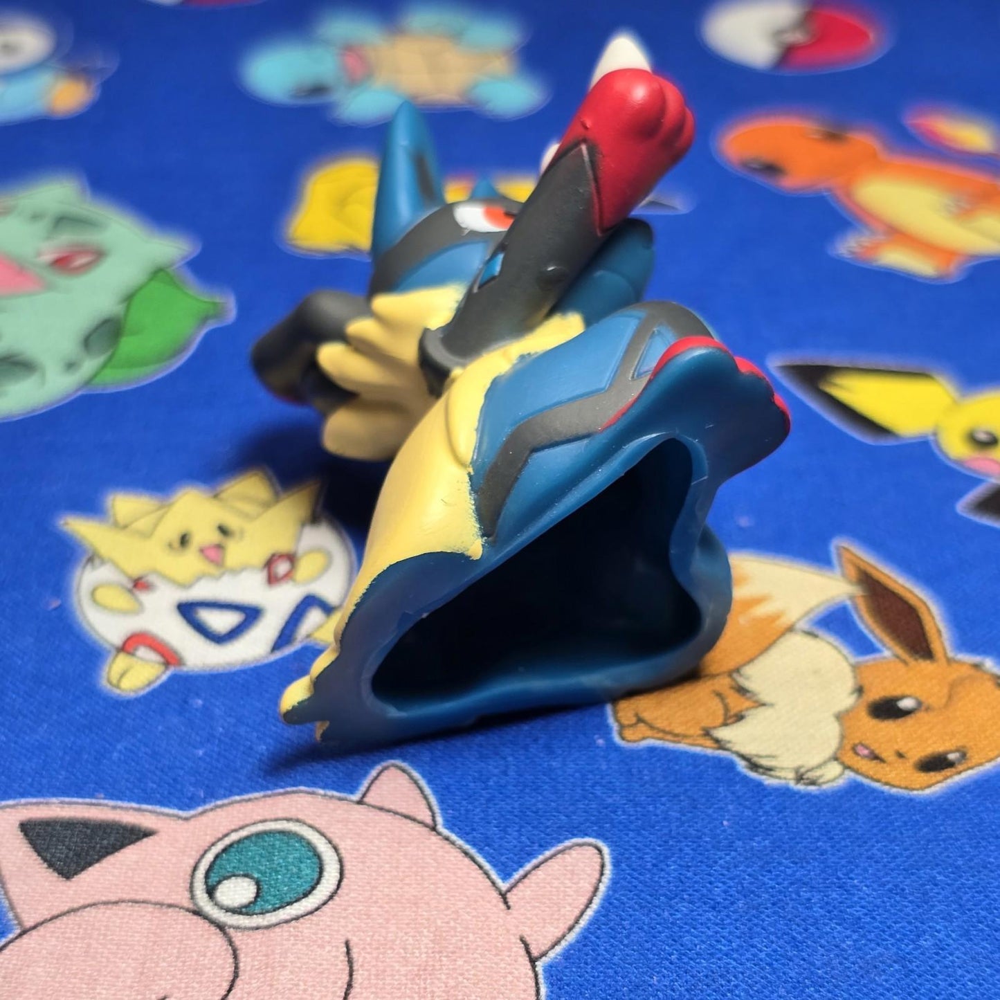 Pokemon Mega Lucario Figure Finger Puppet 2022 Nintendo Bandai Japan USA Seller