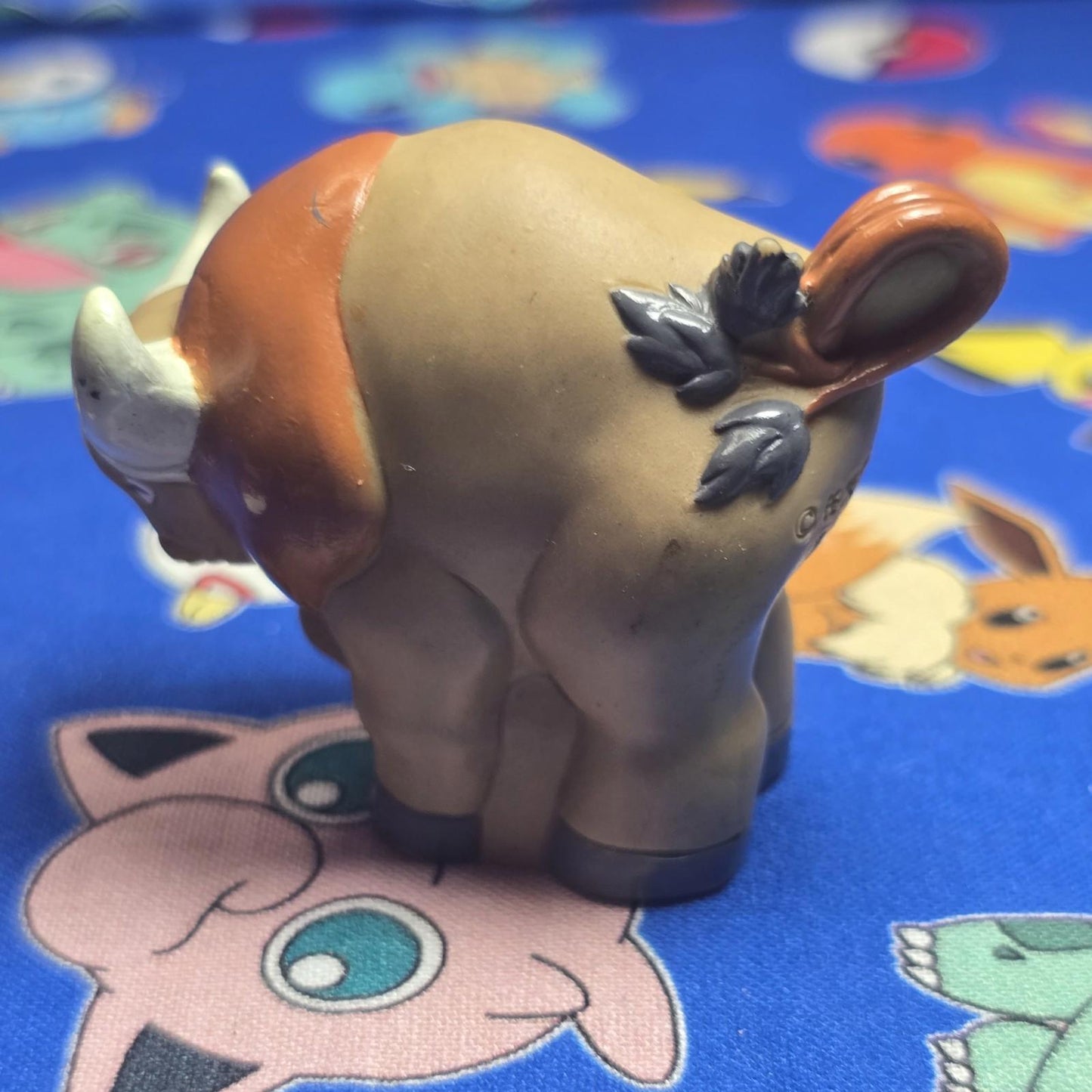 Pokemon Tauros Figure Finger Puppet 1997 Bandai Nintendo Vintage PVC Japan USA