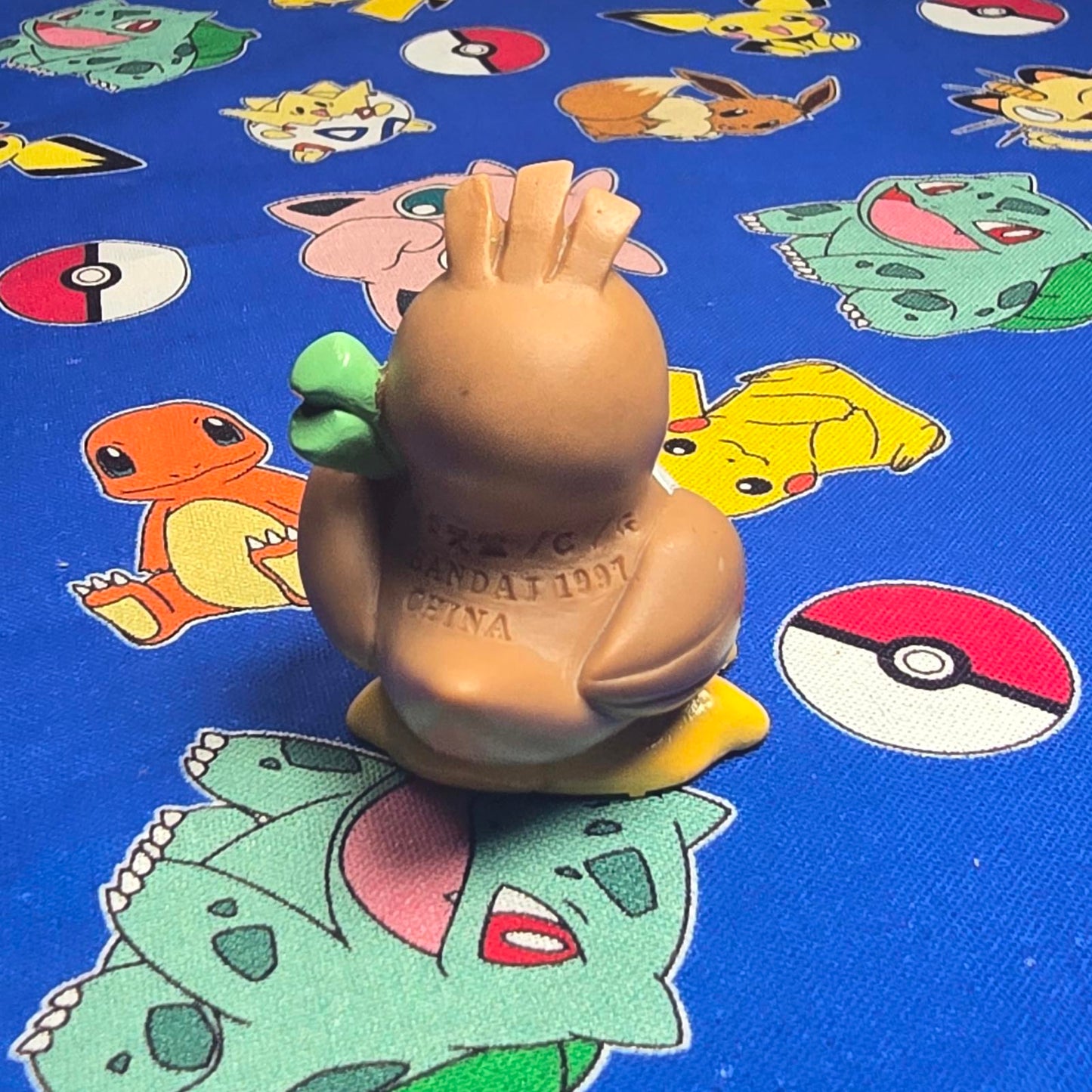 Pokemon Farfetch'd Figure Finger Puppet 1997 Nintendo Bandai PVC Vintage Japan