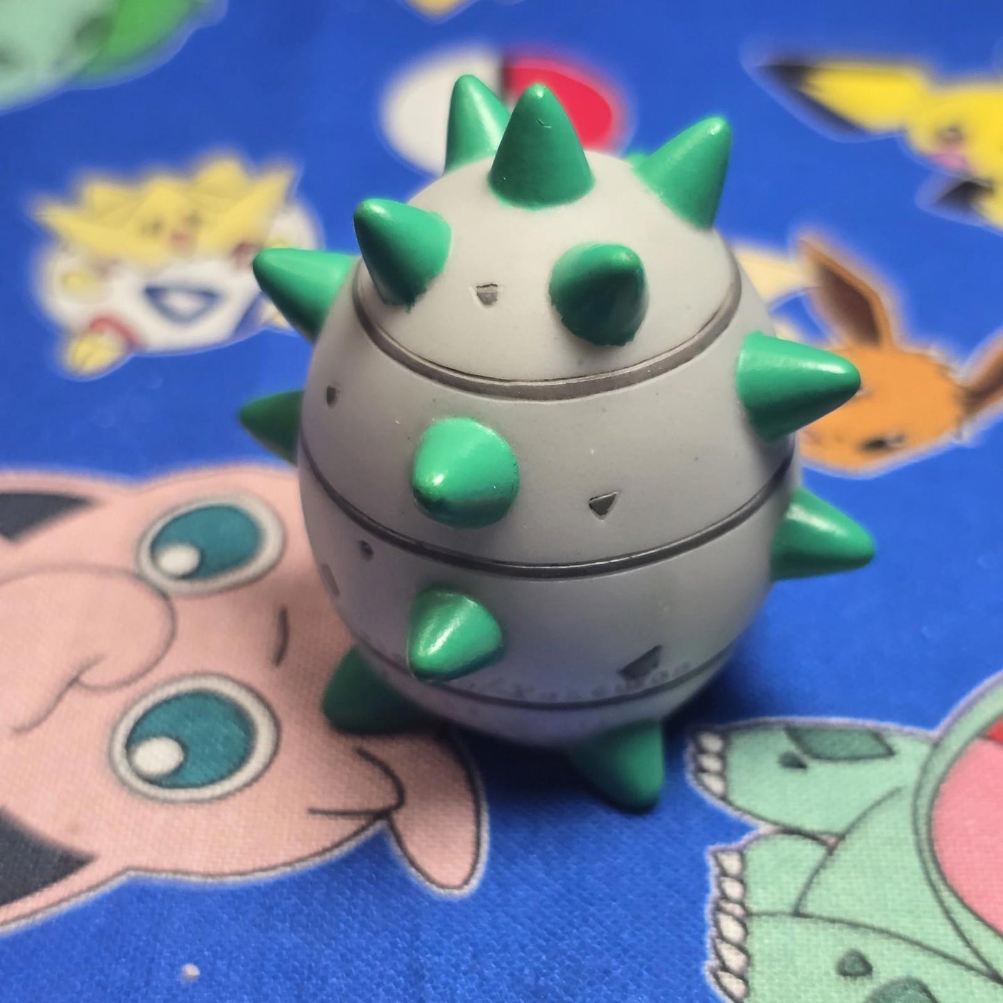 Pokemon Ferroseed Figure Finger Puppet 2012 Nintendo Bandai PVC Japan USA Seller