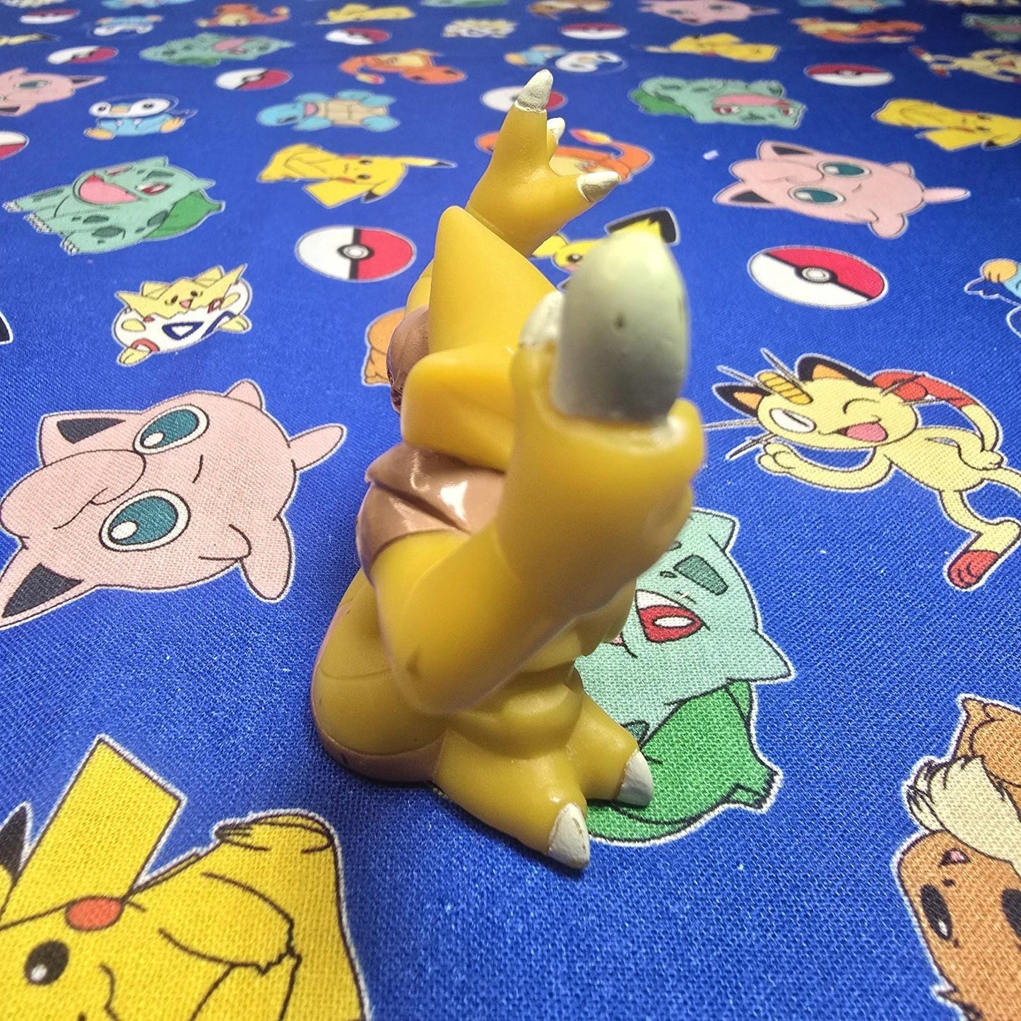 Pokemon Kadabra Figure Finger Puppet 1997 Bandai Nintendo Vintage USA Seller