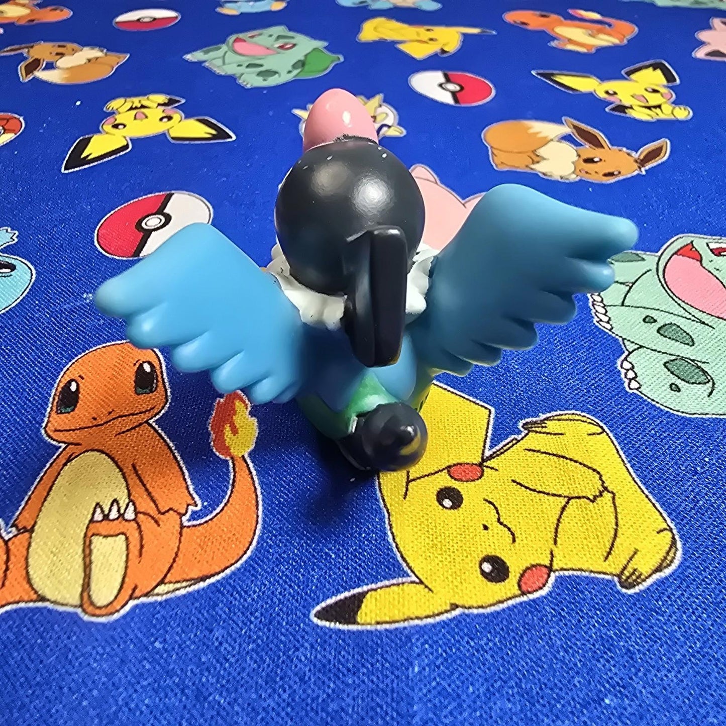 Pokemon Chatot Figure Finger Puppet 2006 Nintendo Bandai PVC Japan USA Seller