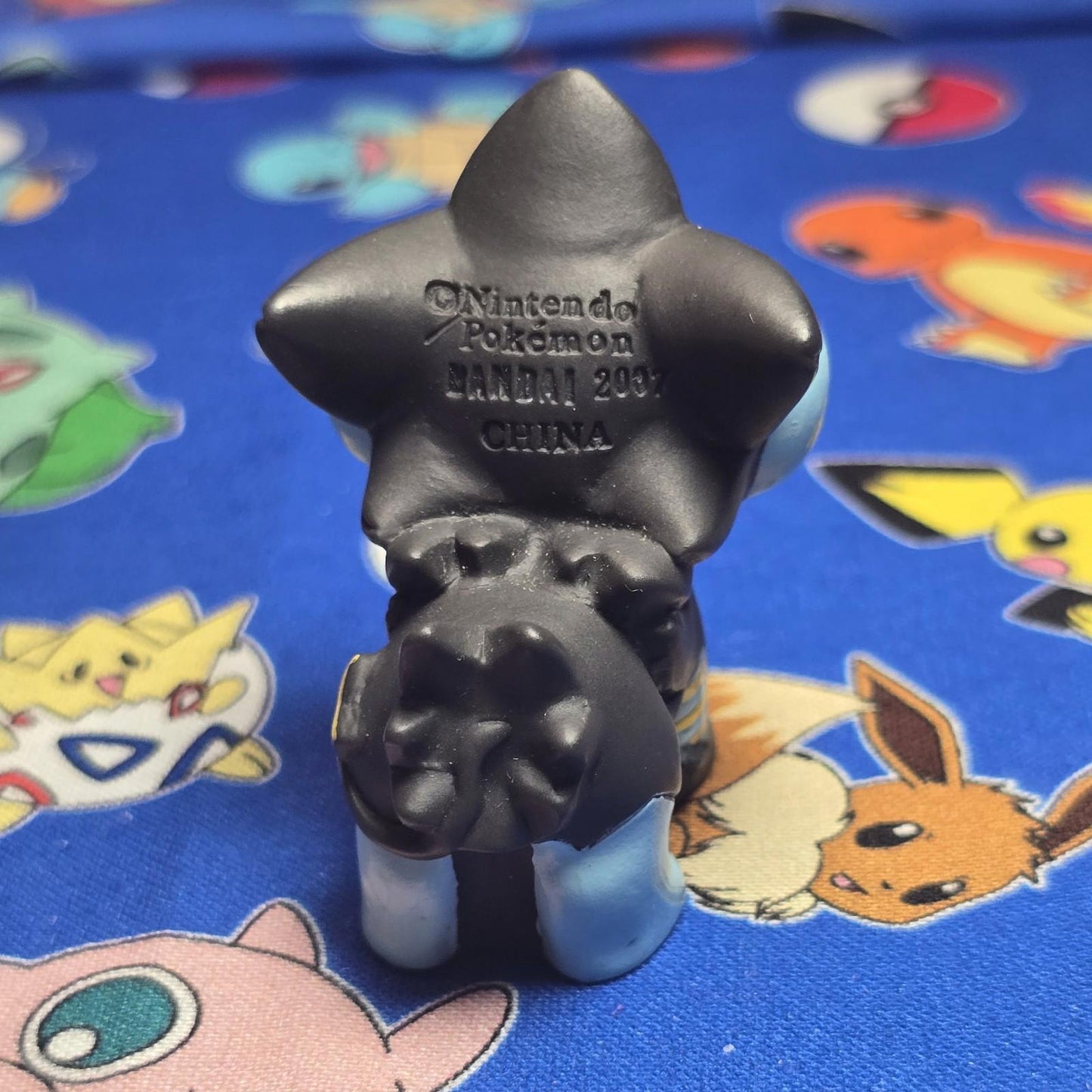 Pokemon Luxray Figure Finger Puppet 2007 Nintendo Bandai PVC Japan USA Seller