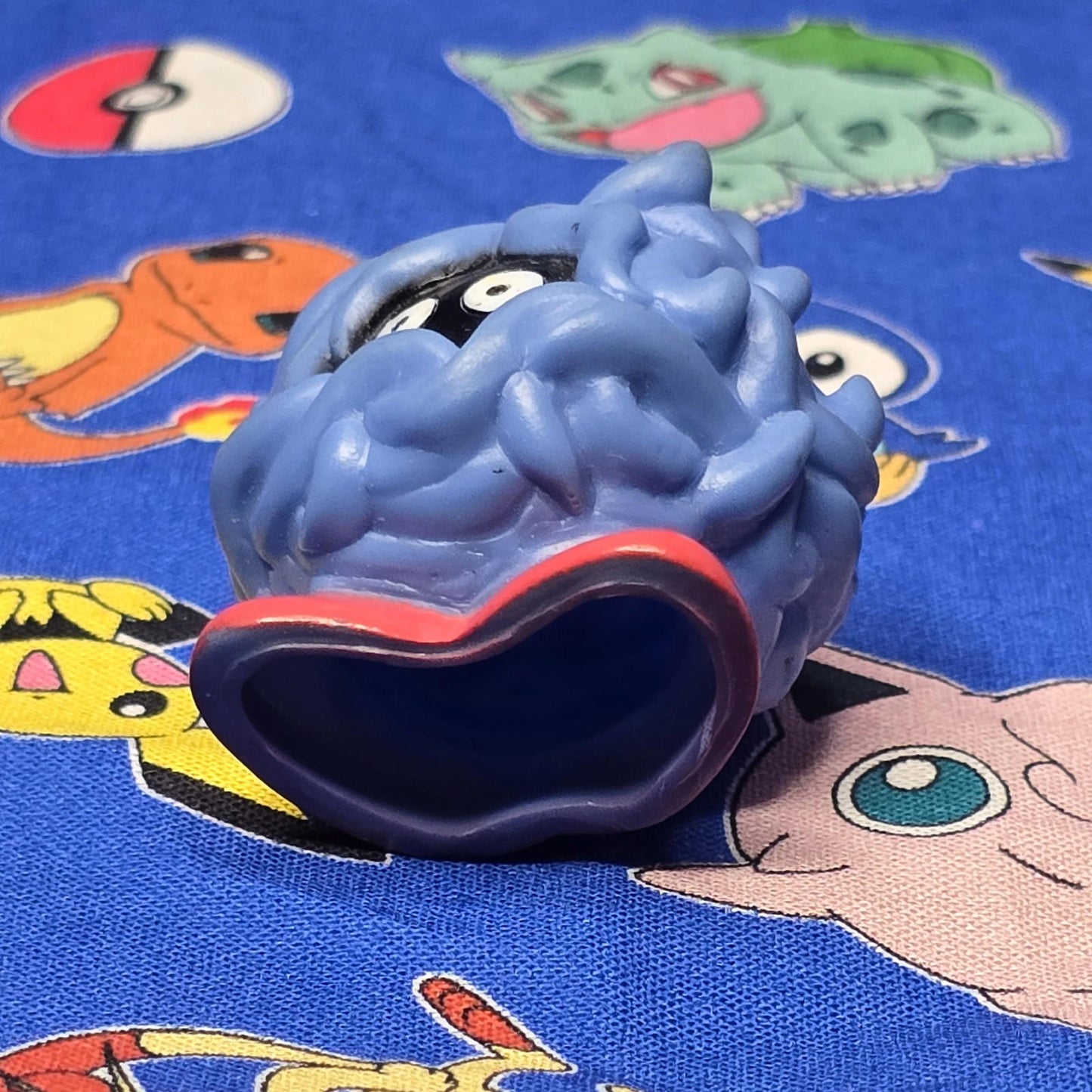 Pokemon Tangela Figure Finger Puppet 1997 Nintendo Bandai PVC Vintage Japan USA