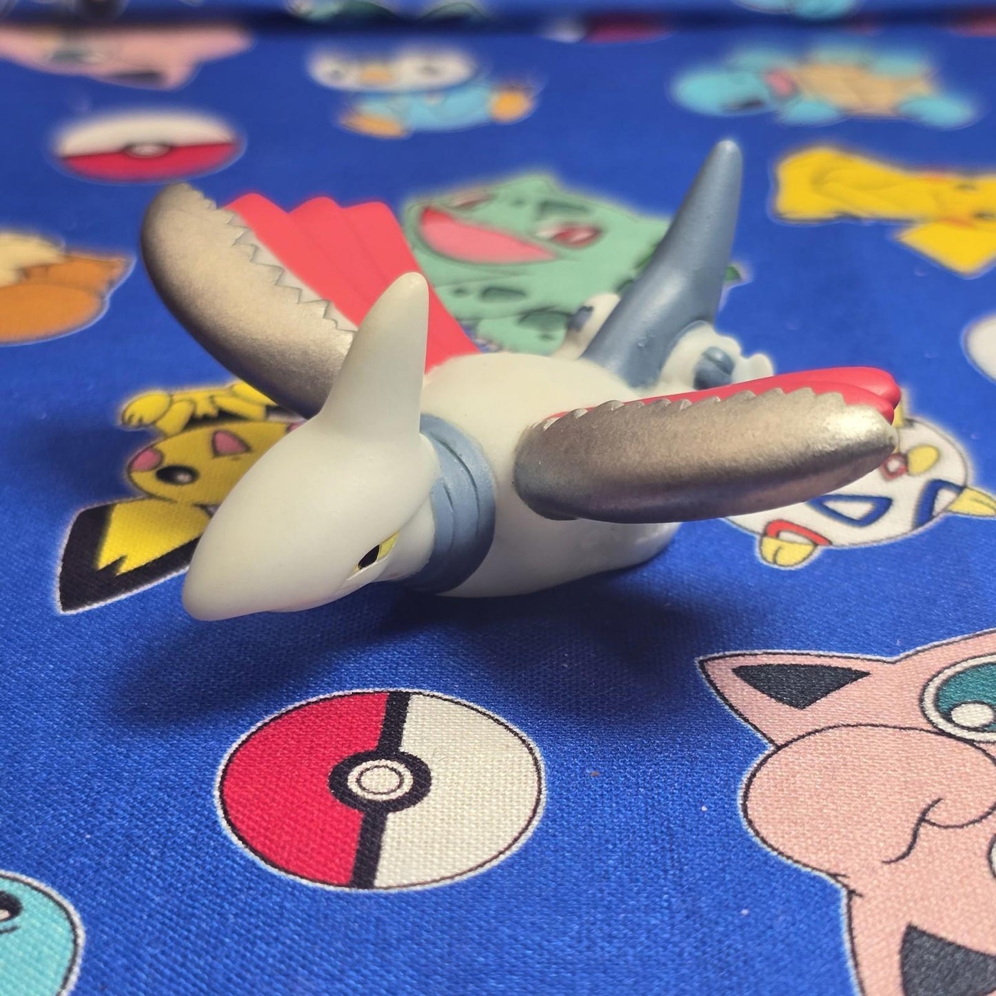 Pokemon Skarmory Figure Finger Puppet 2006 Nintendo Bandai PVC Vintage Japan US
