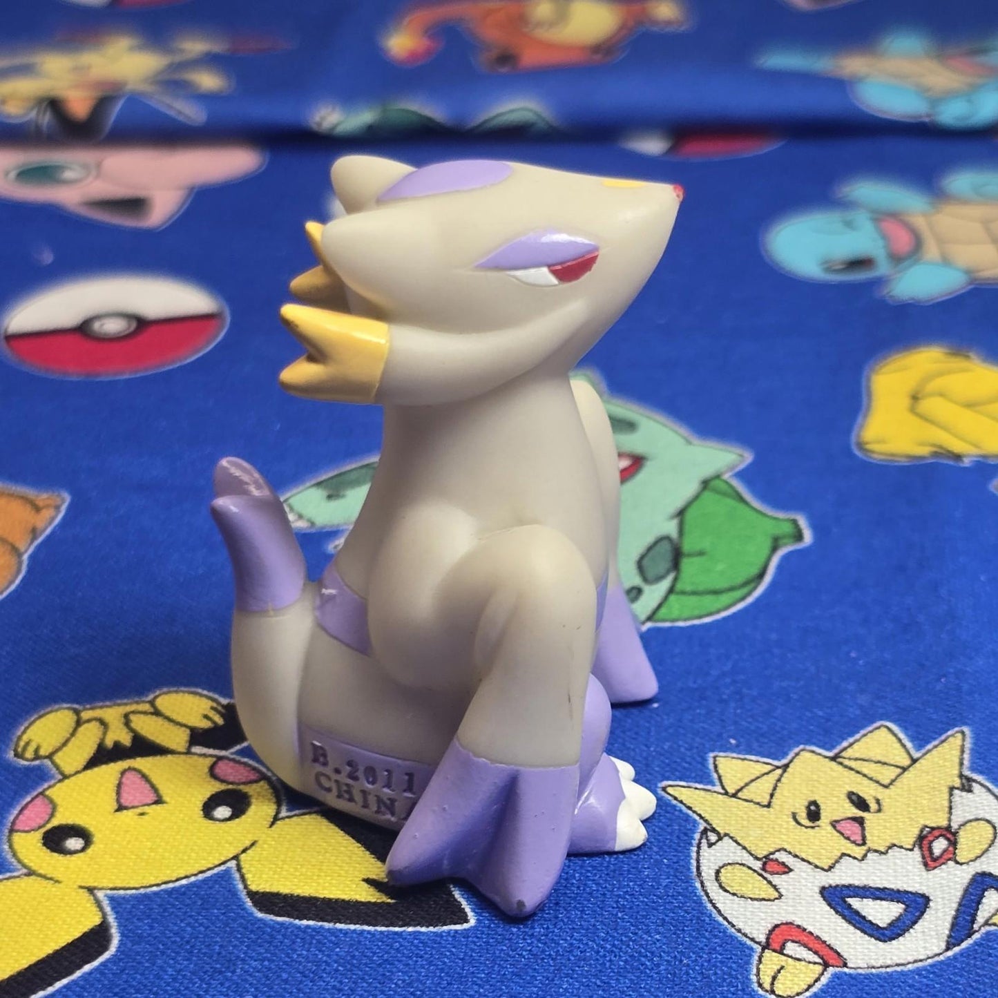 Pokemon Mienshao Figure Finger Puppet 2011 Nintendo Bandai PVC Japan USA Seller