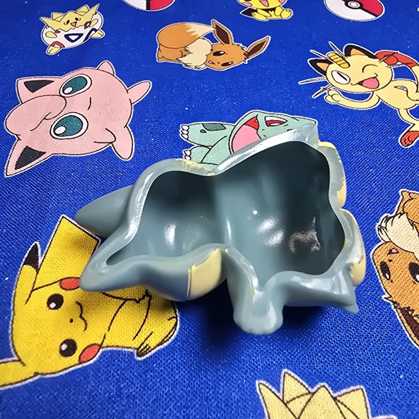 Pokemon Munchlax Figure Finger Puppet 2005 Nintendo Bandai Vintage PVC Japan USA