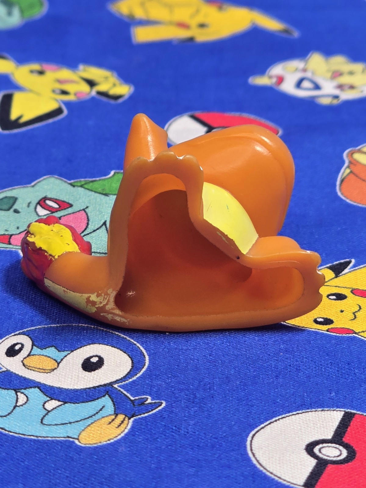 Pokemon Charmander Figure Finger Puppet 2005 Nintendo Bandai Vintage Japan USA