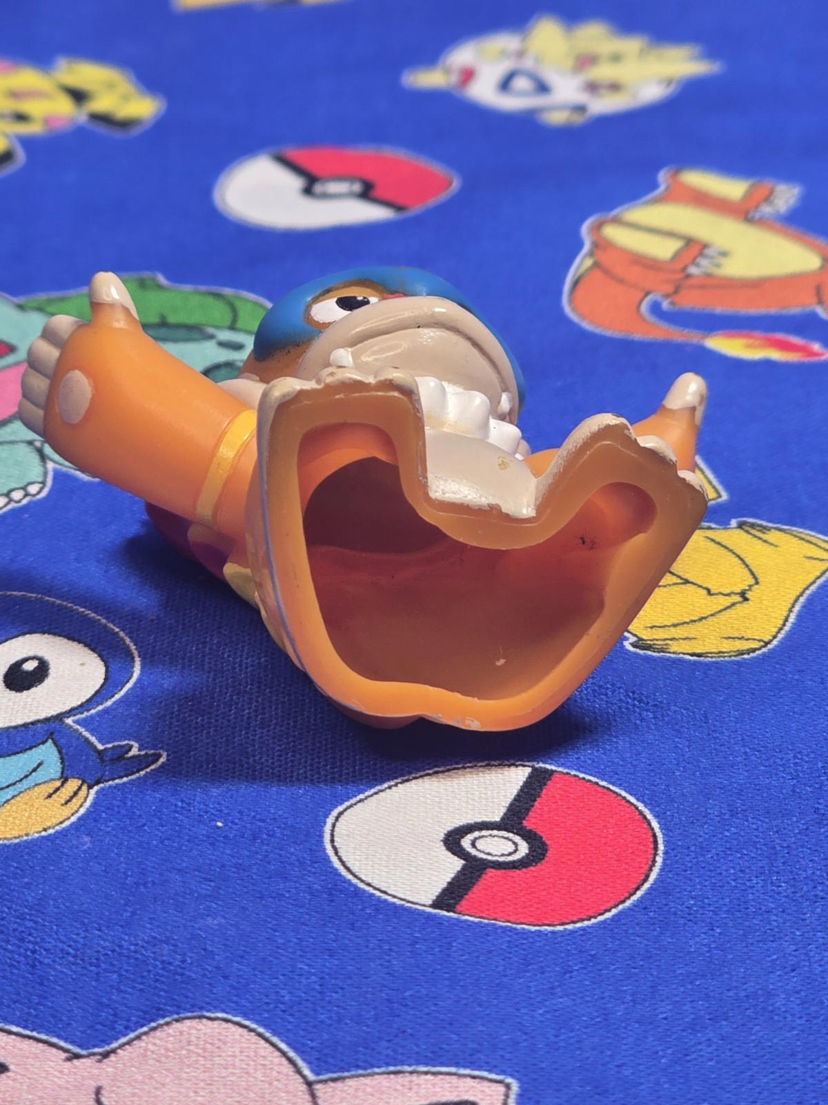 Pokemon Monferno Figure Finger Puppet 2006 Nintendo Bandai PVC Japan USA Seller
