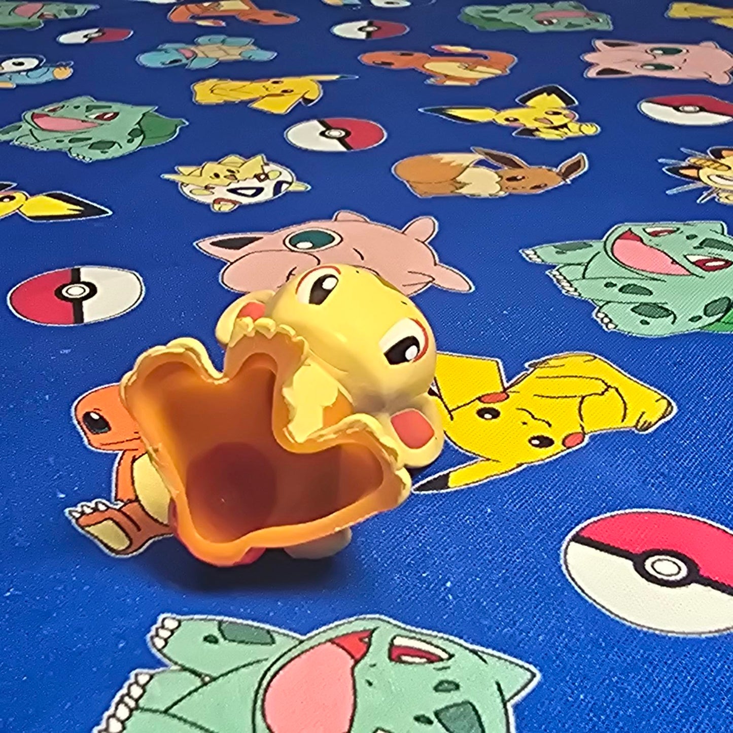Pokemon Chimchar Figure Finger Puppet 2006 Nintendo Bandai PVC Japan USA Seller