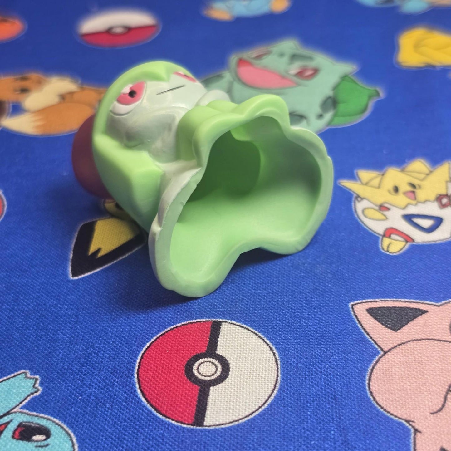 Pokemon Kirlia Figure Finger Puppet 2003 Nintendo Bandai Vintage PVC Japan USA