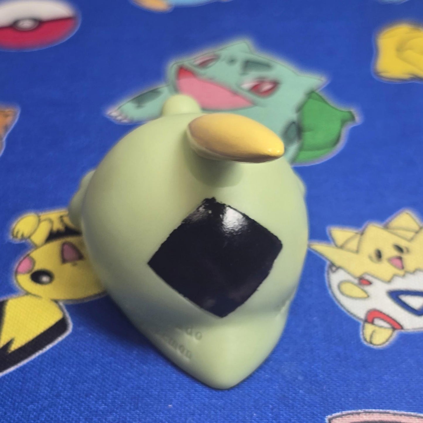 Pokemon Gulpin Figure Finger Puppet 2003 Nintendo Bandai Vintage PVC Japan USA