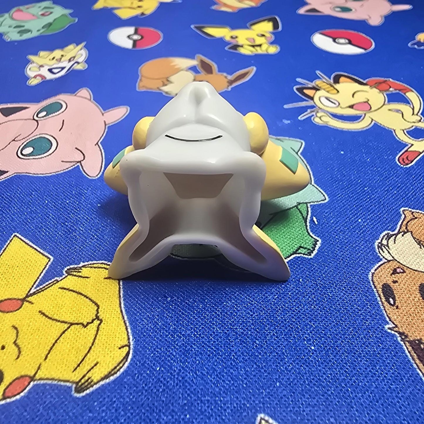 Pokemon Jirachi Figure Finger Puppet 2003 Nintendo Bandai PVC Vintage Japan USA