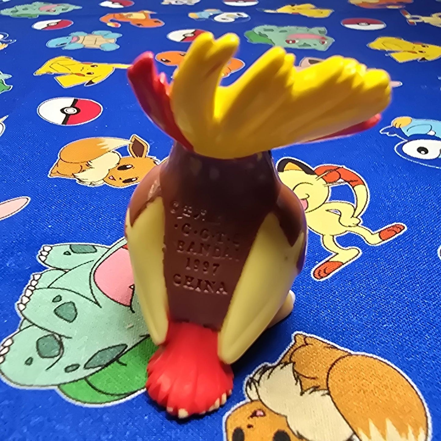 Pokemon Pidgeot Figure Finger Puppet 1997 Bandai Nintendo Vintage USA Seller