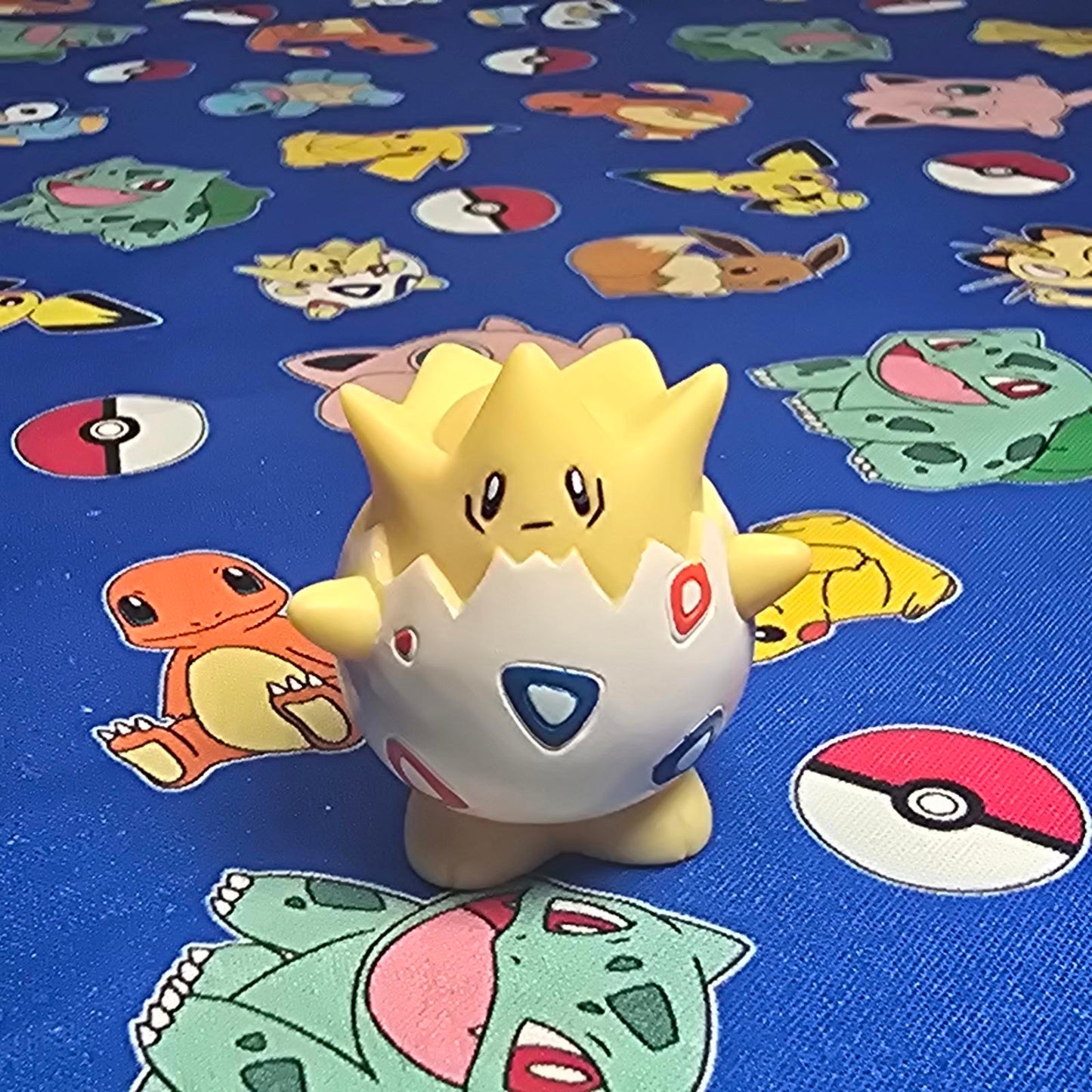 Pokemon Togepi Figure Finger Puppet 1998 Nintendo Bandai PVC Vintage Japan USA