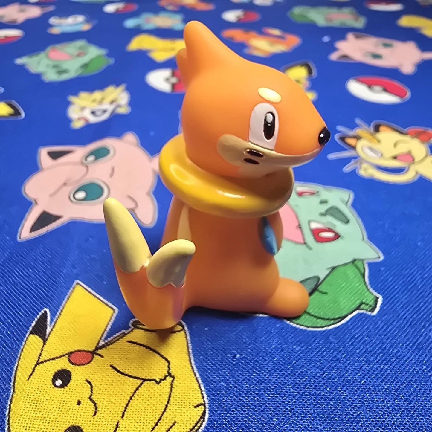 Pokemon Buizel Figure Finger Puppet 2006 Nintendo Bandai PVC Japan US Seller