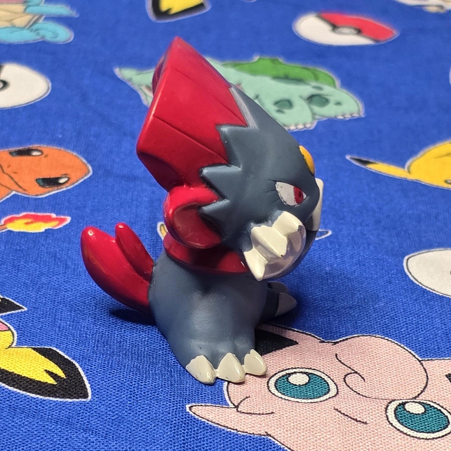 Pokemon Weavile Figure Finger Puppet 2005 Nintendo Bandai PVC Japan USA Seller 2