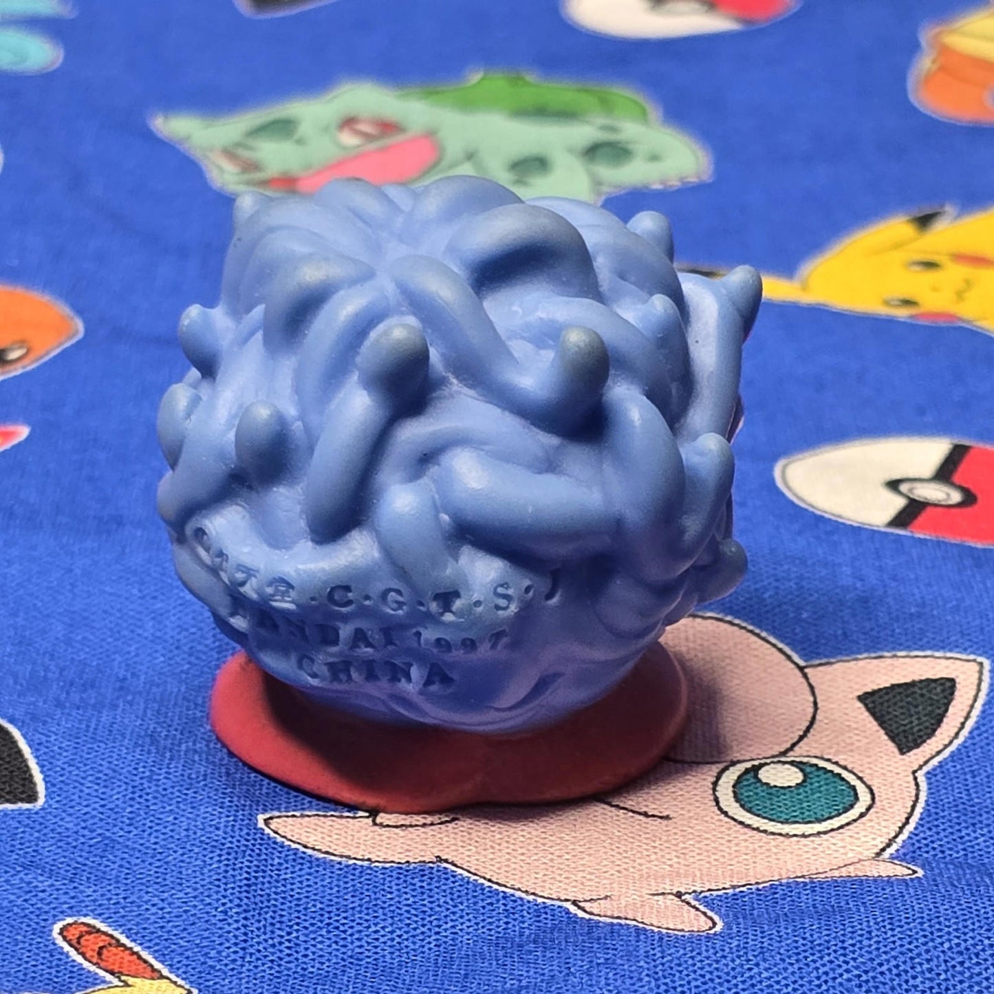 Pokemon Tangela Figure Finger Puppet 1997 Nintendo Bandai PVC Vintage Japan USA