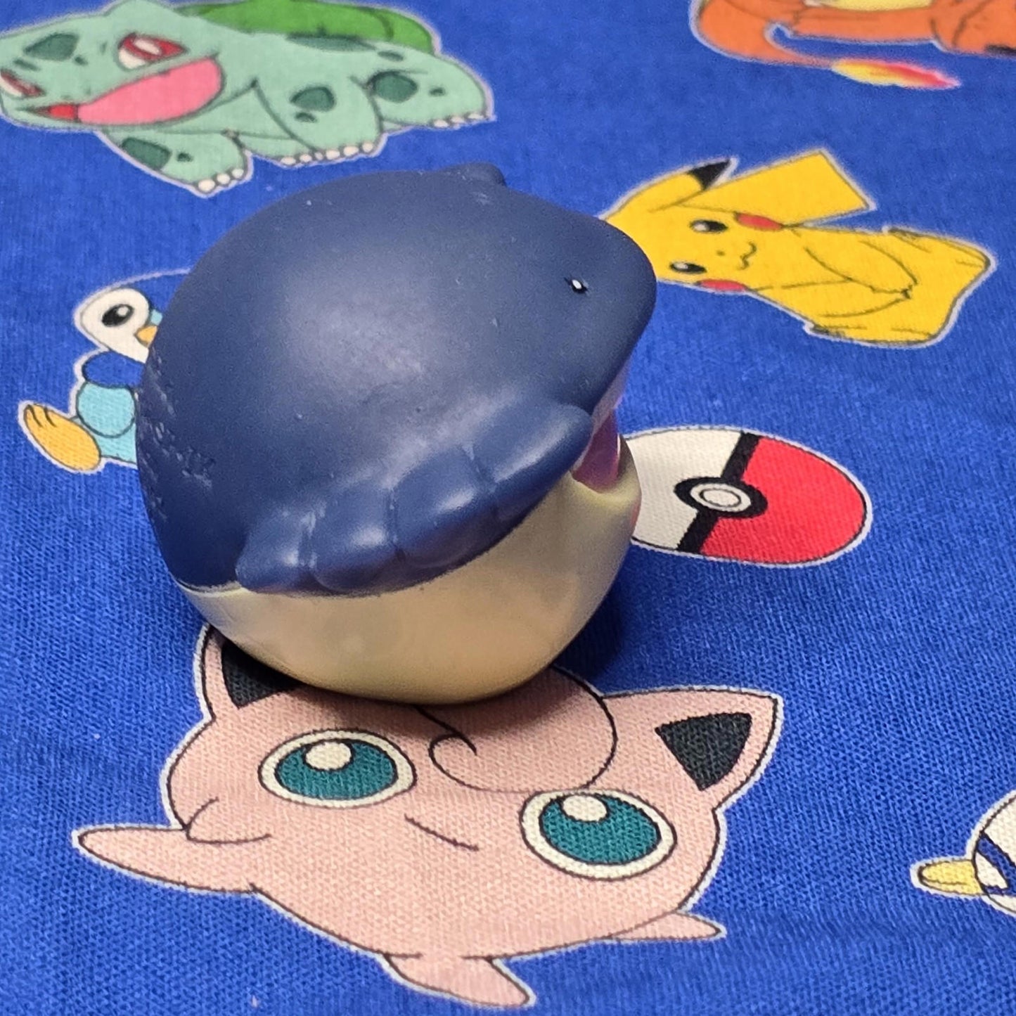 Pokemon Wailmer Figure Finger Puppet 2002 Nintendo Bandai Vintage PVC Japan USA