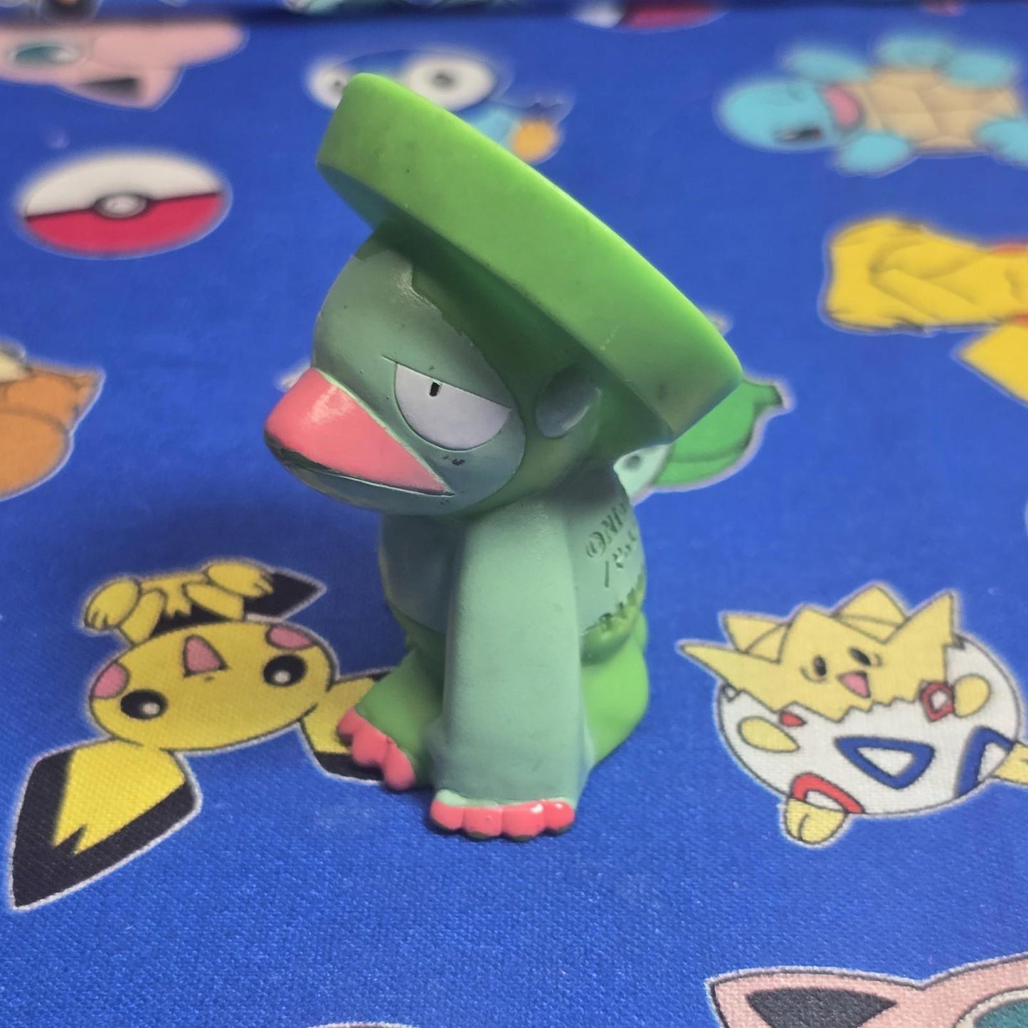 Pokemon Lombre Figure Finger Puppet 2004 Nintendo Bandai PVC Vintage Japan USA