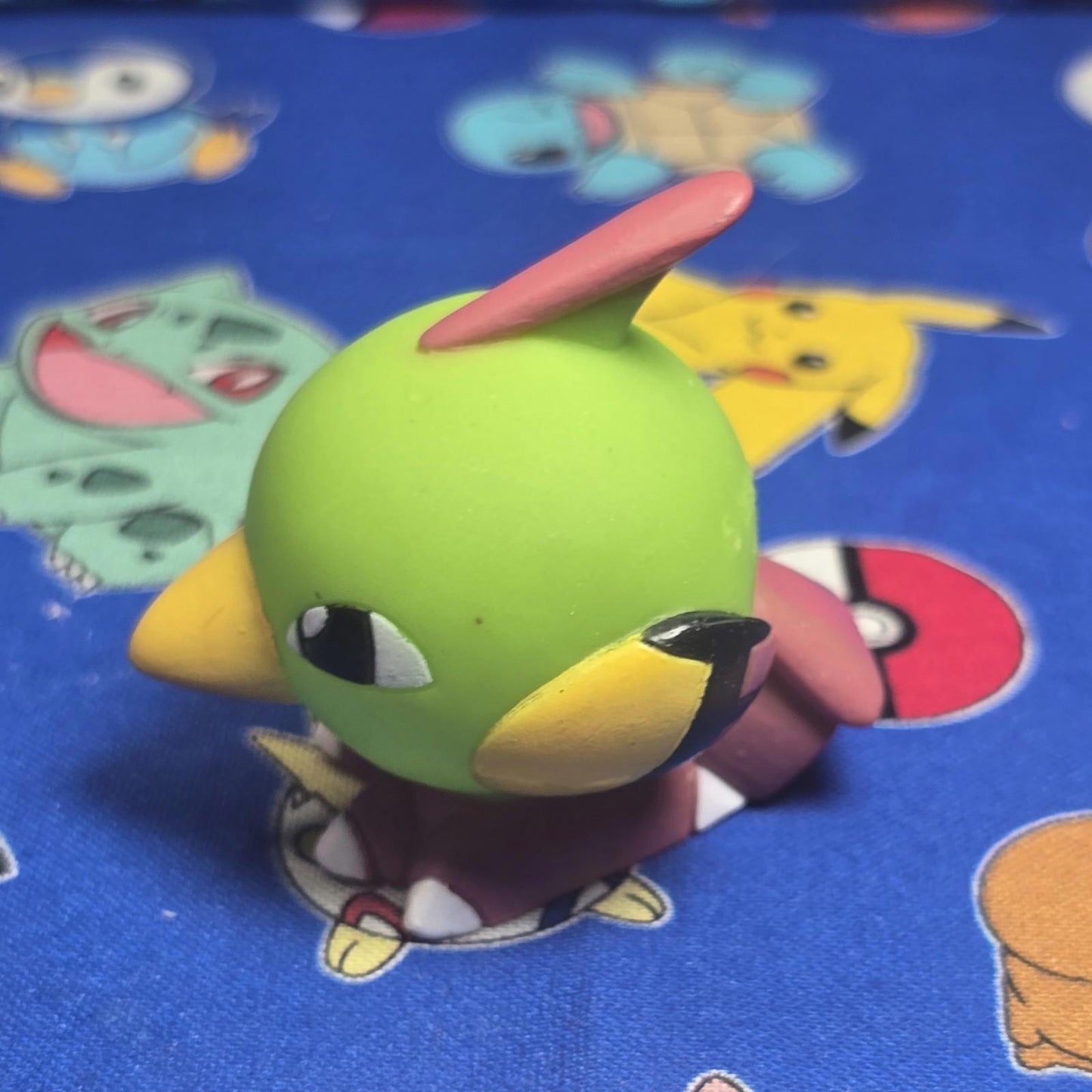 Pokemon Natu Figure Finger Puppet 2000 Nintendo Bandai Vintage PVC Japan USA