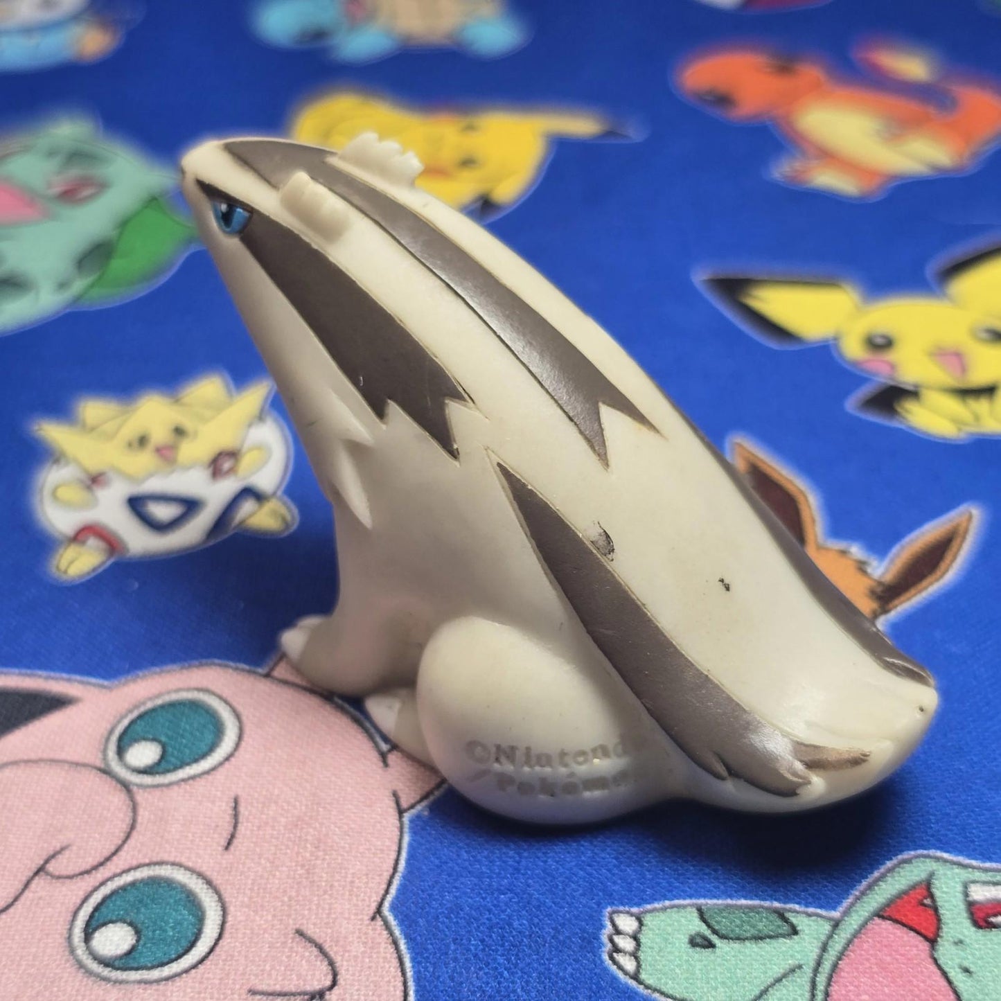 Pokemon Linoone Figure Finger Puppet 2004 Nintendo Bandai Vintage PVC Japan USA