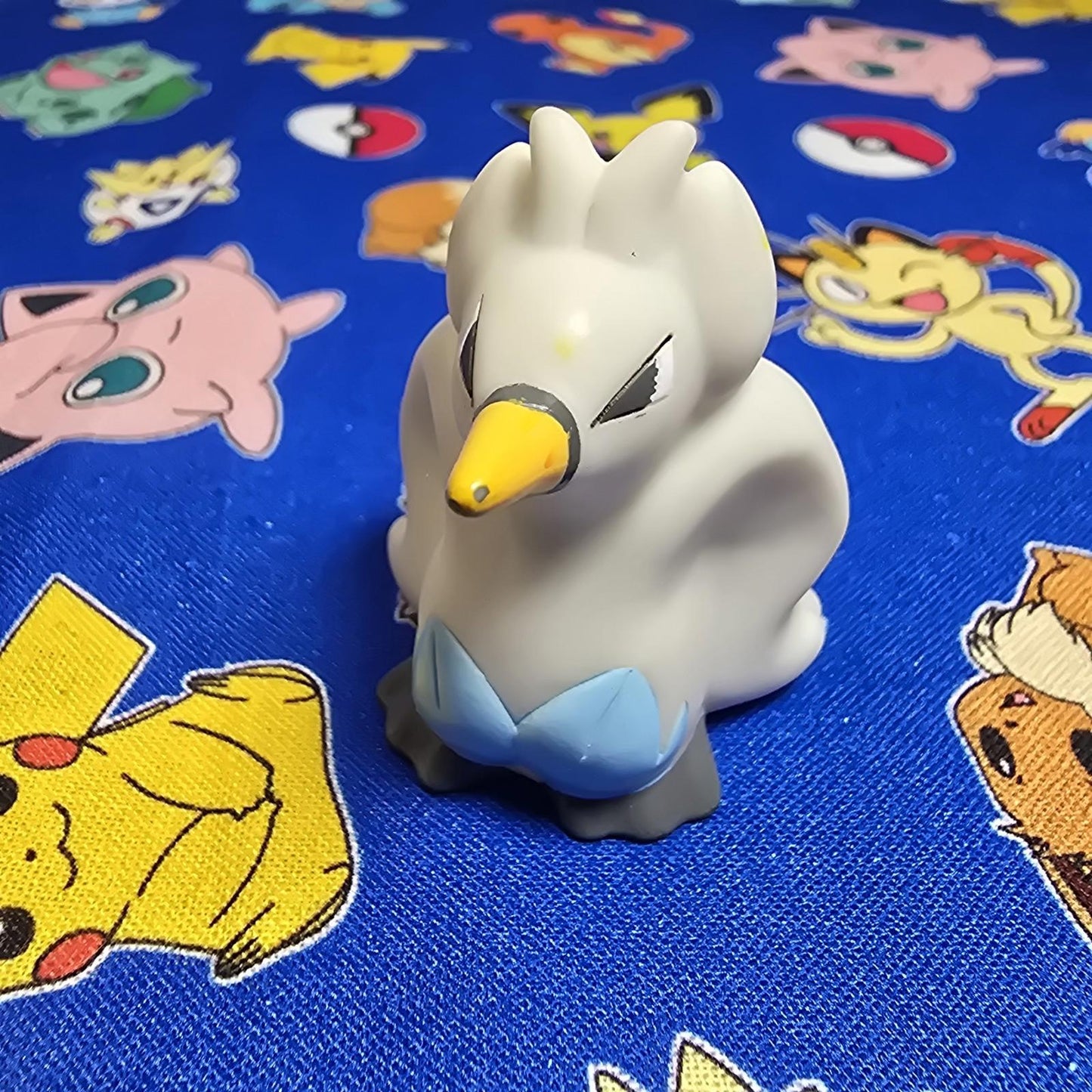 Pokemon Swanna Figure Finger Puppet 2010 Nintendo Bandai PVC Japan USA Seller
