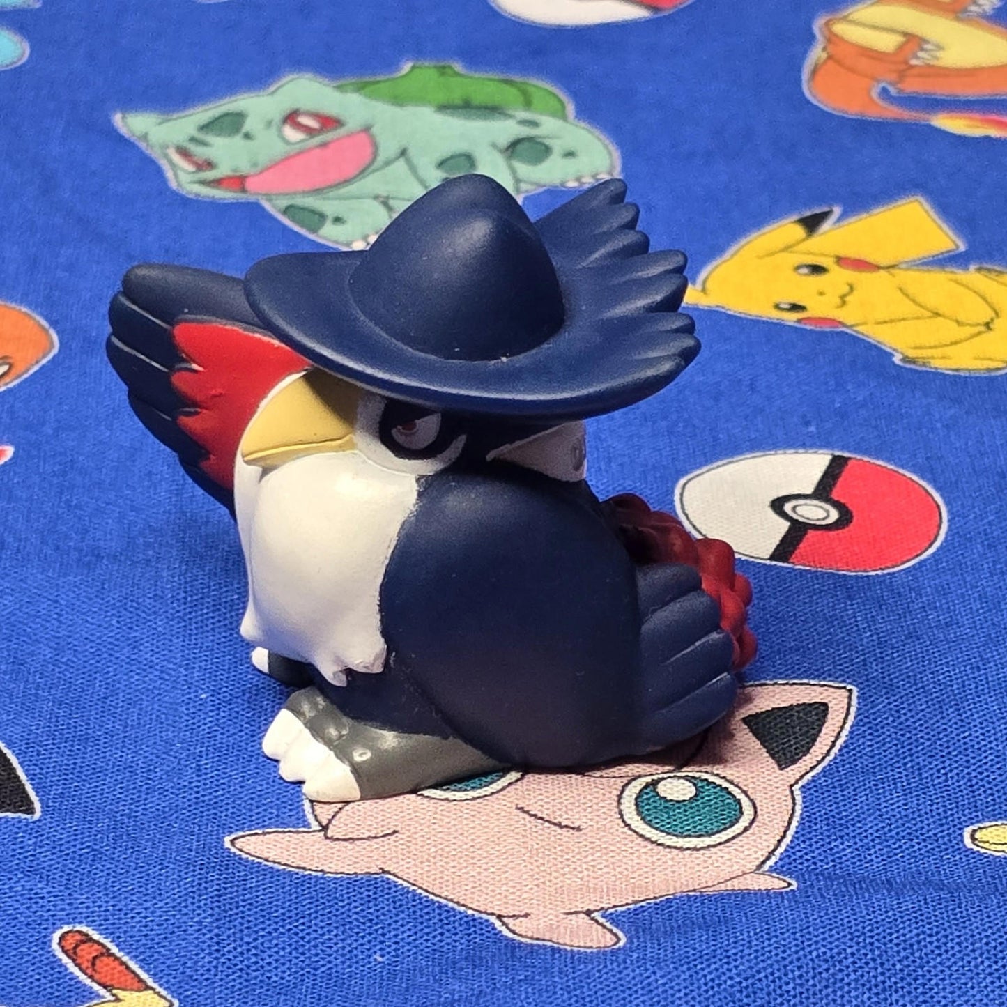 Pokemon Honchkrow Figure Finger Puppet 2006 Nintendo Bandai PVC Japan USA Seller