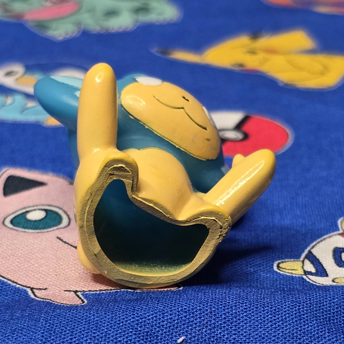Pokemon Panpour Figure Finger Puppet 2010 Nintendo Bandai PVC Japan USA Seller