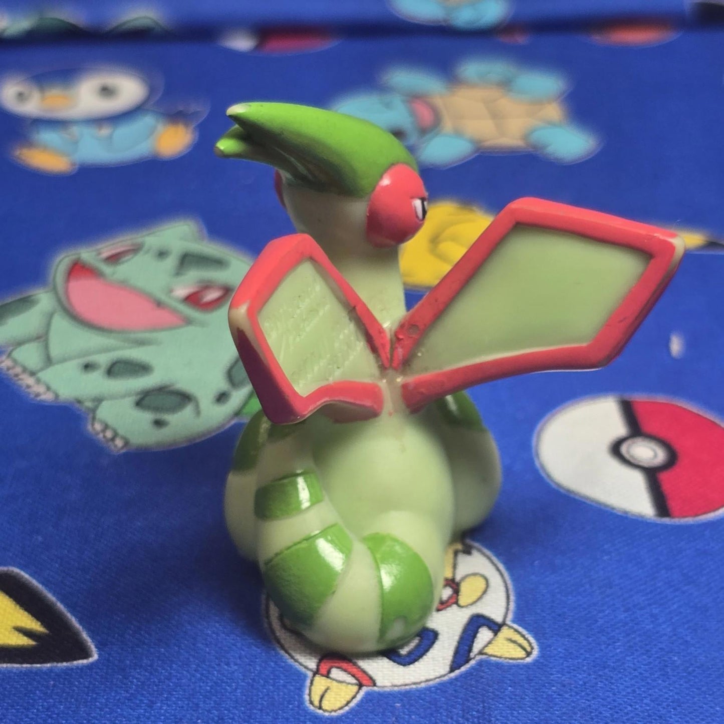 Pokemon Flygon Figure Finger Puppet 2003 Nintendo Bandai Vintage PVC Japan USA
