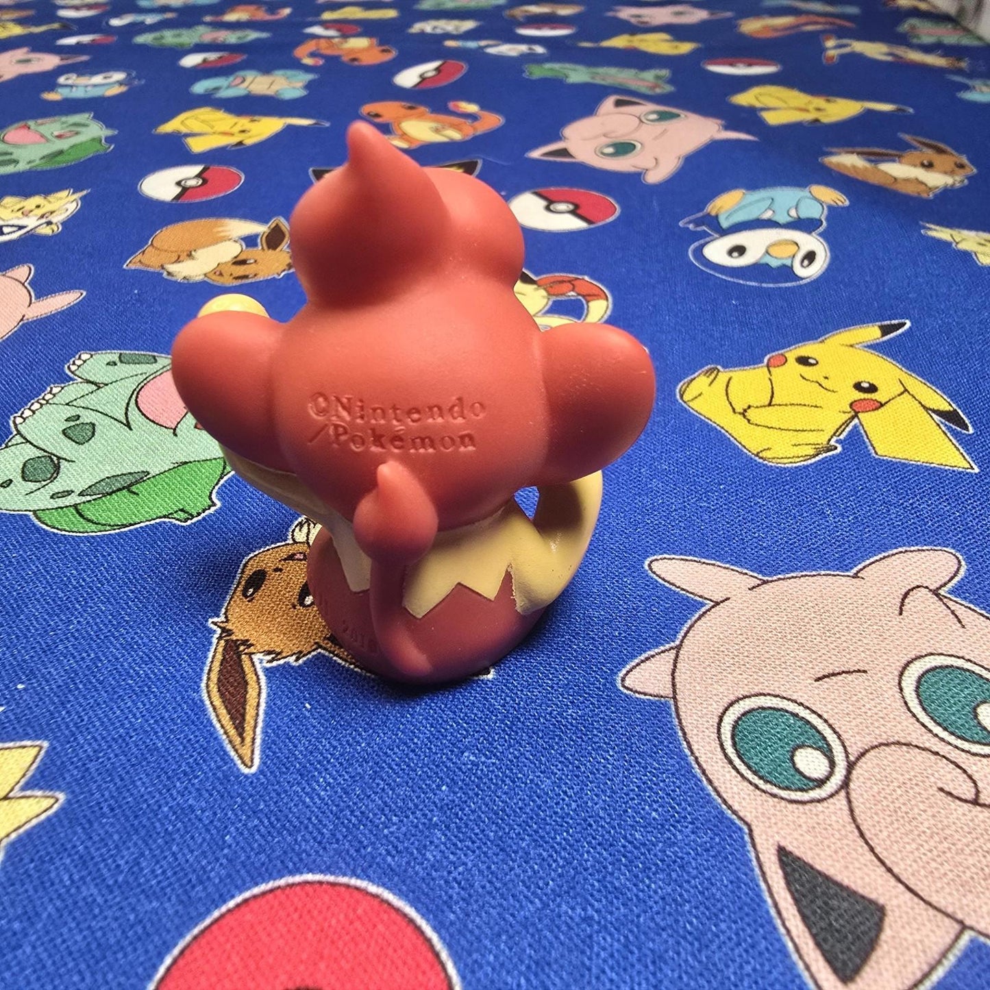 Pokemon Pansear Figure Finger Puppet 2010 Nintendo Bandai PVC Vintage Japan USA