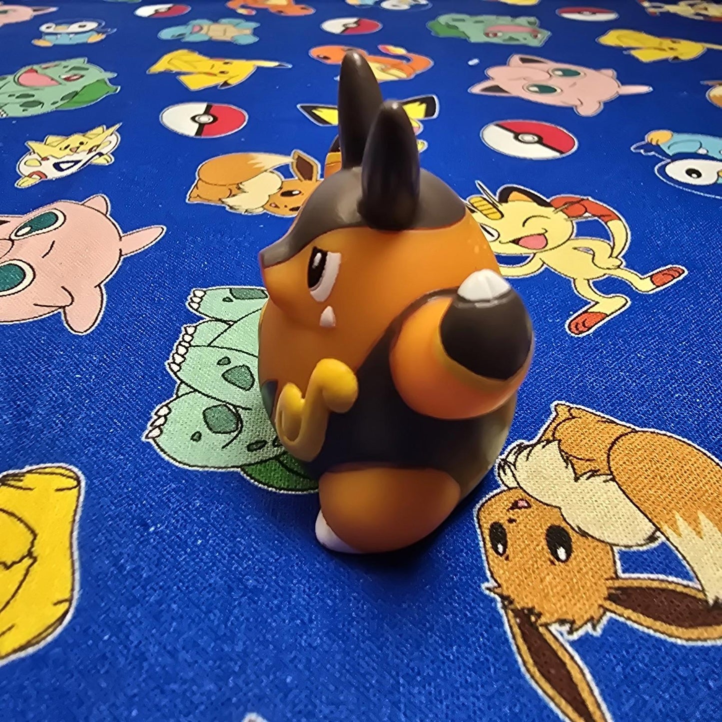Pokemon Pignite Figure Finger Puppet 2010 Nintendo Bandai PVC Japan US Seller
