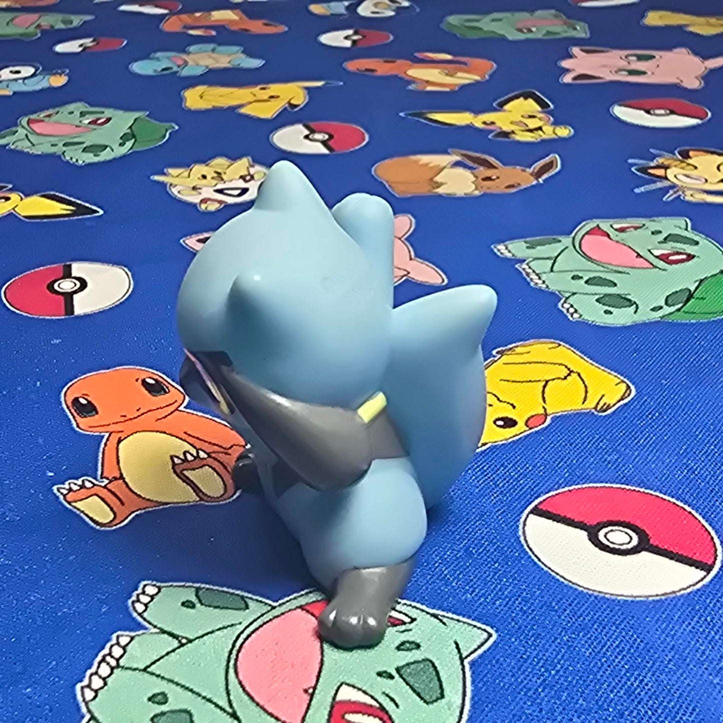 Pokemon Riolu Figure Finger Puppet 2006 Nintendo Bandai PVC Toy Japan USA Seller