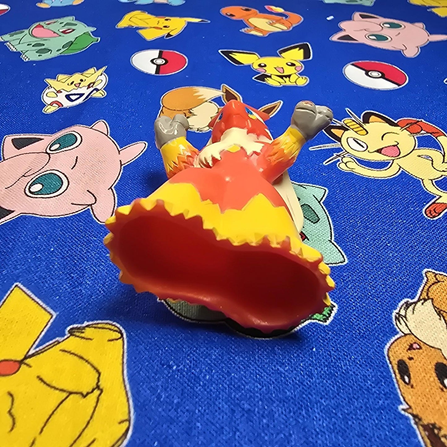 Pokemon Blaziken Figure Finger Puppet 2003 Nintendo Bandai PVC Vintage Japan USA