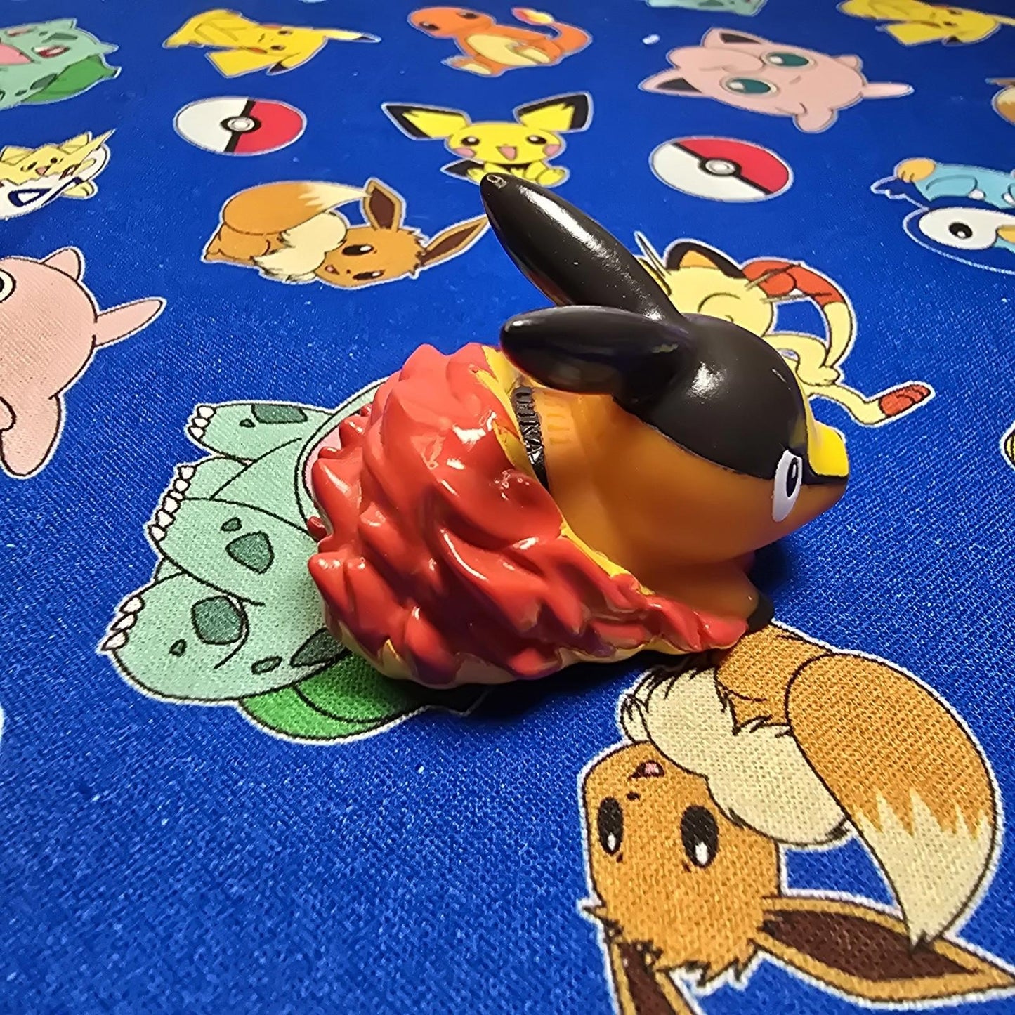 Pokemon Tepig Figure Finger Puppet 2011 Nintendo Bandai PVC Japan US Seller