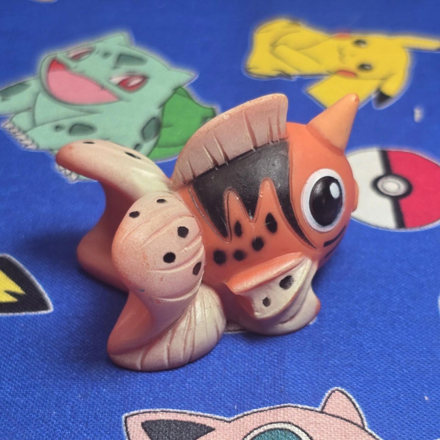 Pokemon Seaking Figure Finger Puppet 1997 Bandai Nintendo PVC Vintage USA Seller