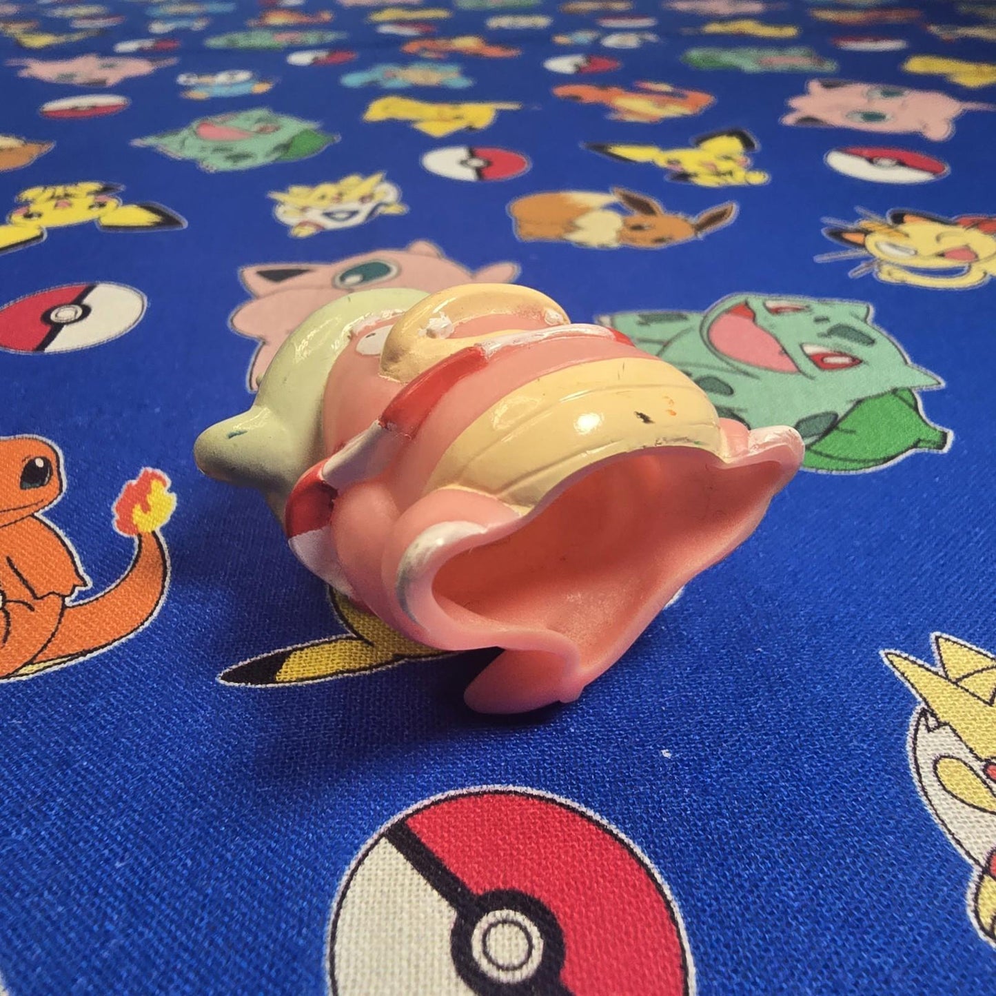 Pokemon Slowking Figure Finger Puppet 1999 Nintendo Bandai PVC Vintage Japan USA