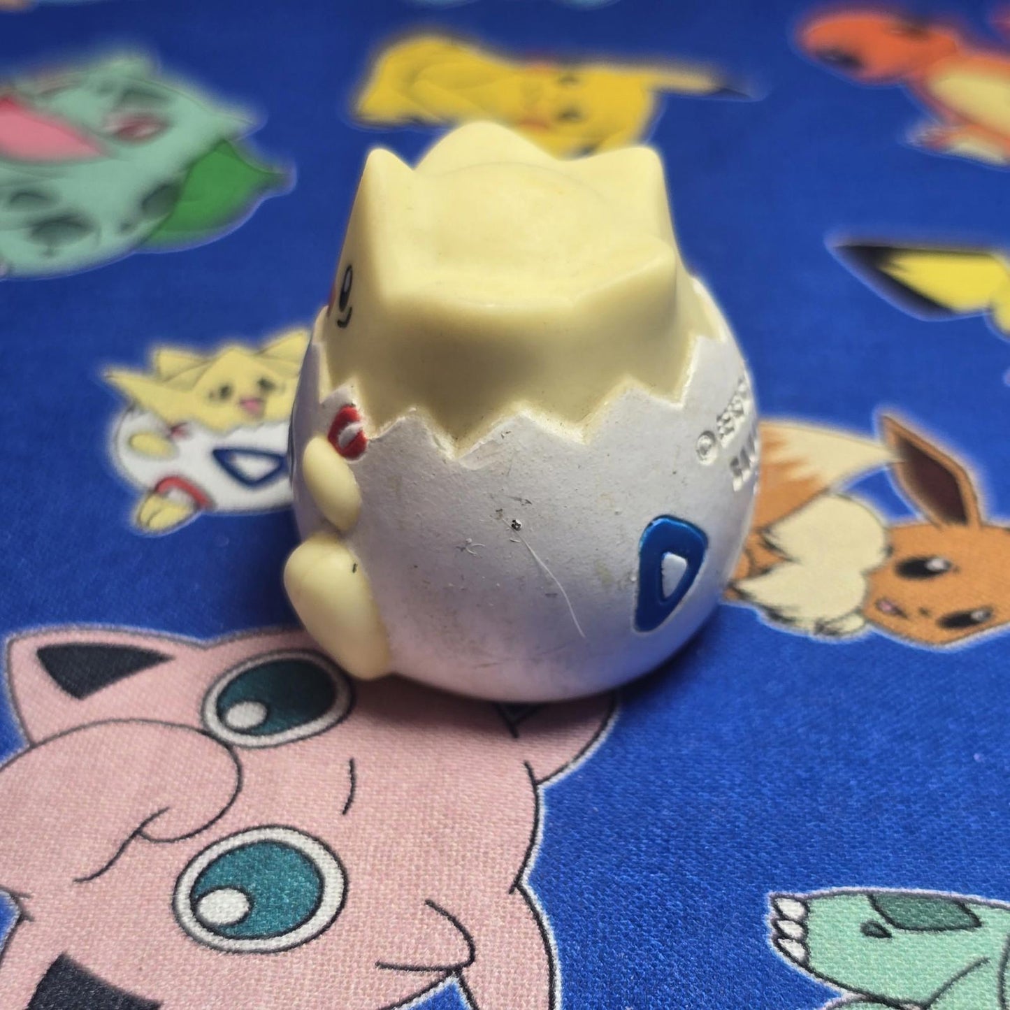 Pokemon Togepei Figure Finger Puppet 2001 Nintendo Bandai PVC Vintage Japan US
