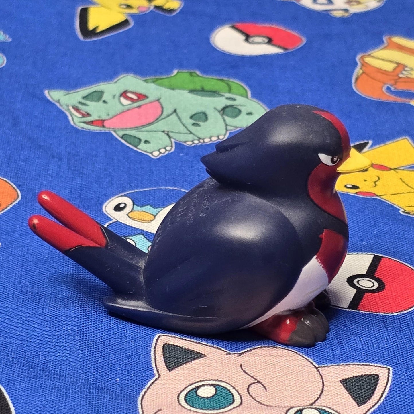 Pokemon Swellow Figure Finger Puppet 2004 Nintendo Bandai PVC Vintage Japan USA