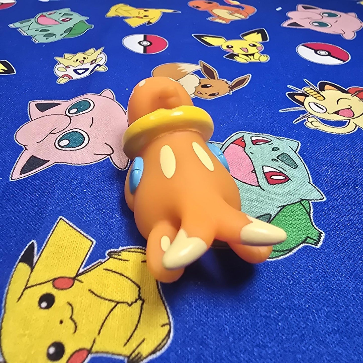 Pokemon Buizel Figure Finger Puppet 2007 Nintendo Bandai PVC Japan USA Seller