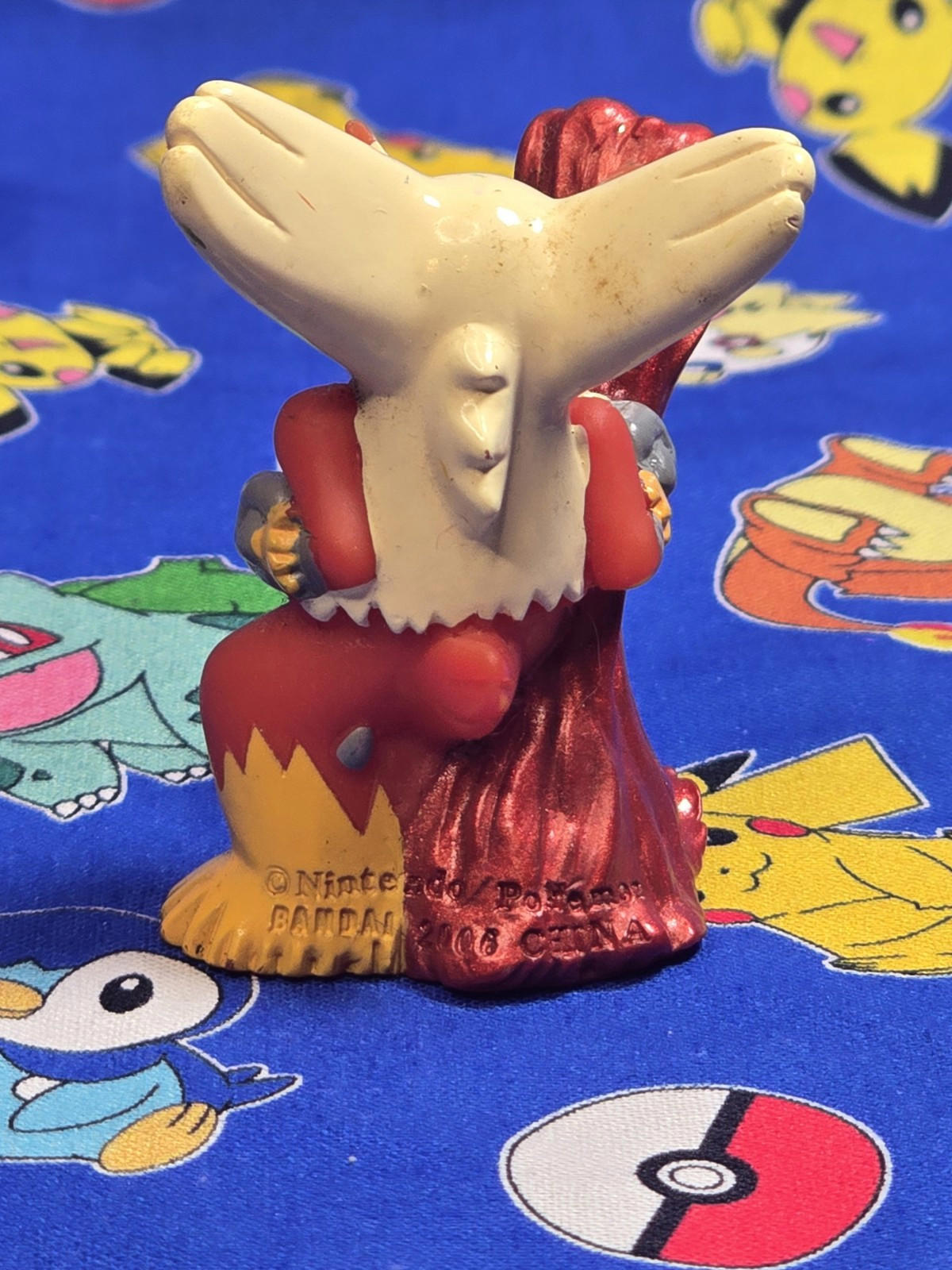 Pokemon Blaziken Figure Finger Puppet 2006 Nintendo Bandai PVC Japan USA Seller