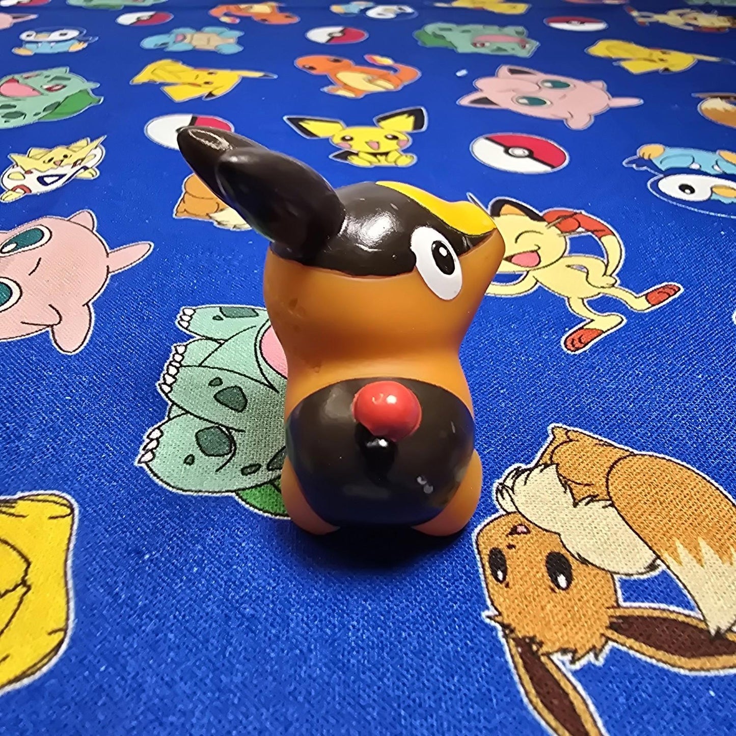 Pokemon Tepig Figure Finger Puppet 2010 Nintendo Bandai PVC Japan US Seller