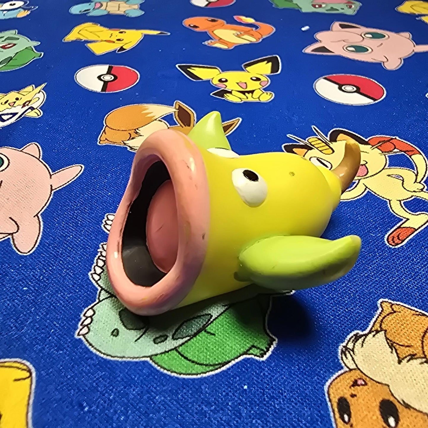 Pokemon Weepinbell Figure Finger Puppet 2006 Nintendo Bandai PVC Japan US Seller