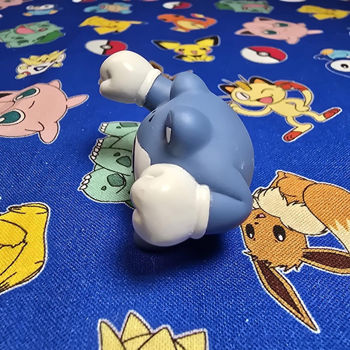 Pokemon Poliwrath Figure Finger Puppet 2009 Nintendo Bandai PVC Japan US Seller
