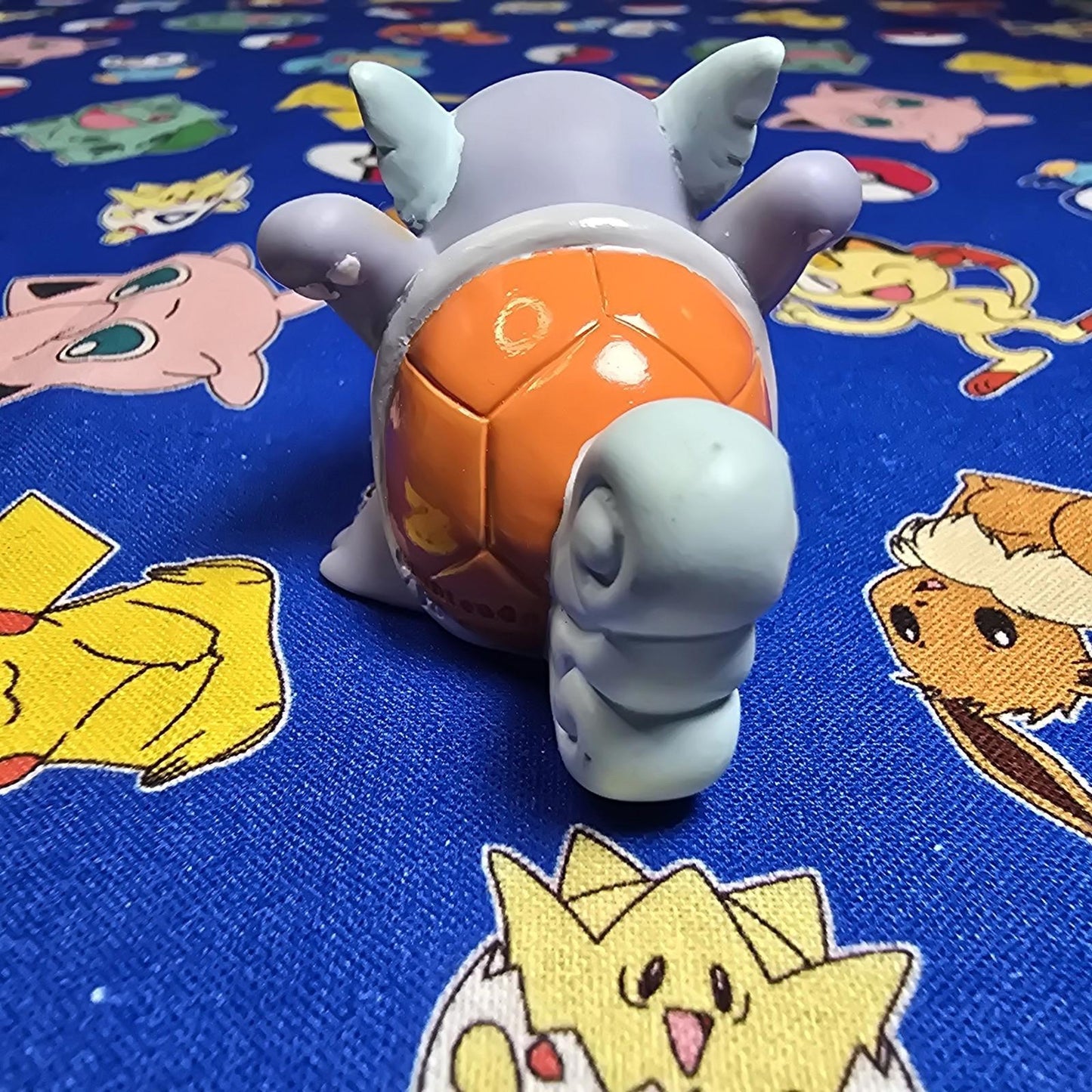 Pokemon Wartortle Figure Finger Puppet 2005 Nintendo Bandai Vintage Japan USA