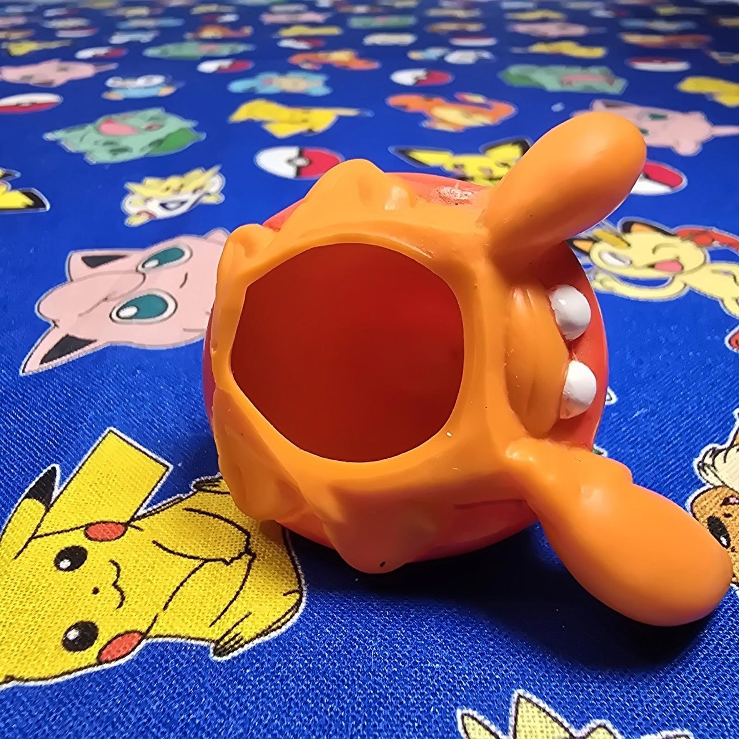Pokemon Parasect Figure Finger Puppet 1998 Nintendo Bandai Vintage PVC Japan USA