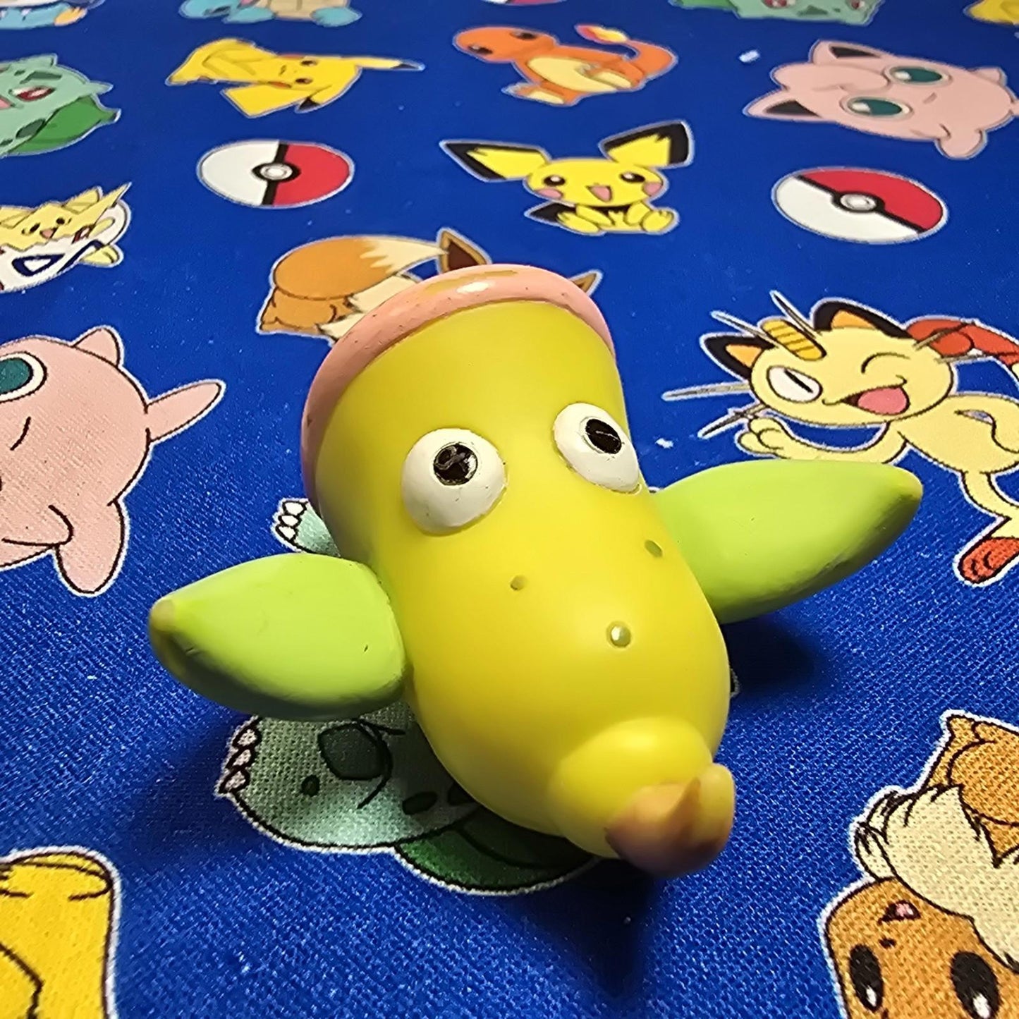 Pokemon Weepinbell Figure Finger Puppet 2006 Nintendo Bandai PVC Japan US Seller