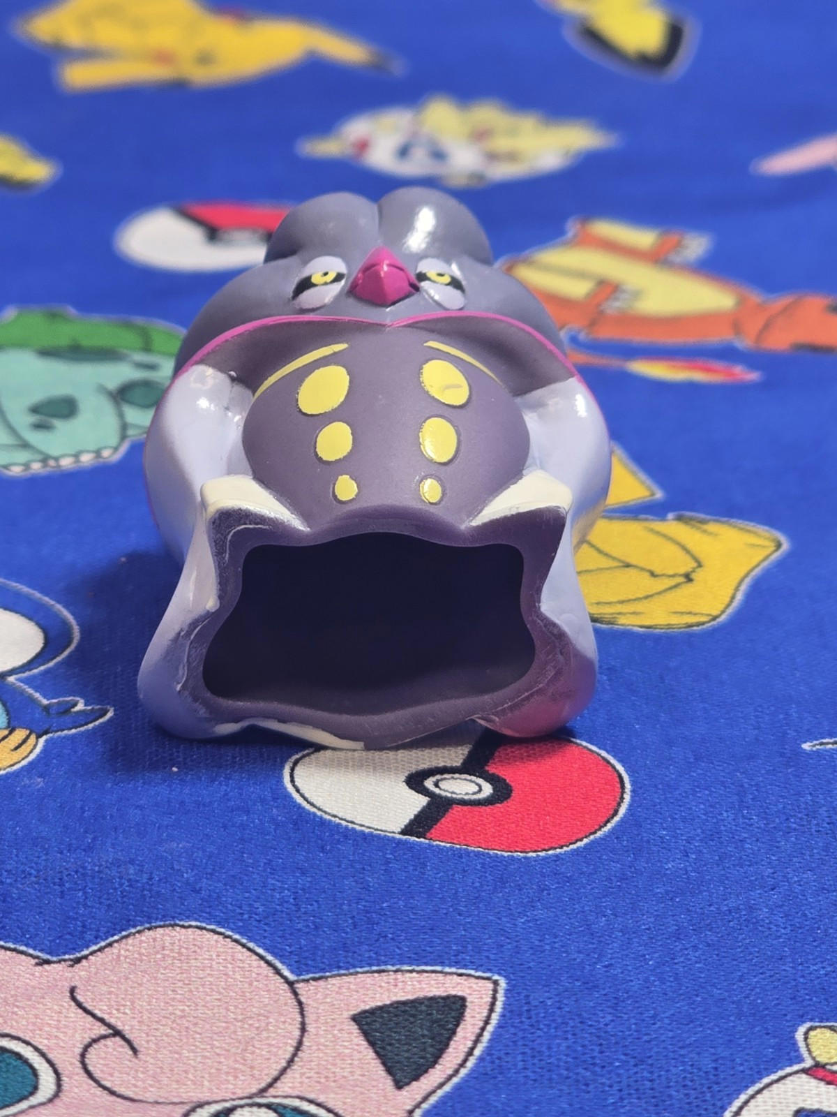 Pokemon Malamar Figure Finger Puppet 2013 Nintendo Bandai PVC Japan USA Seller