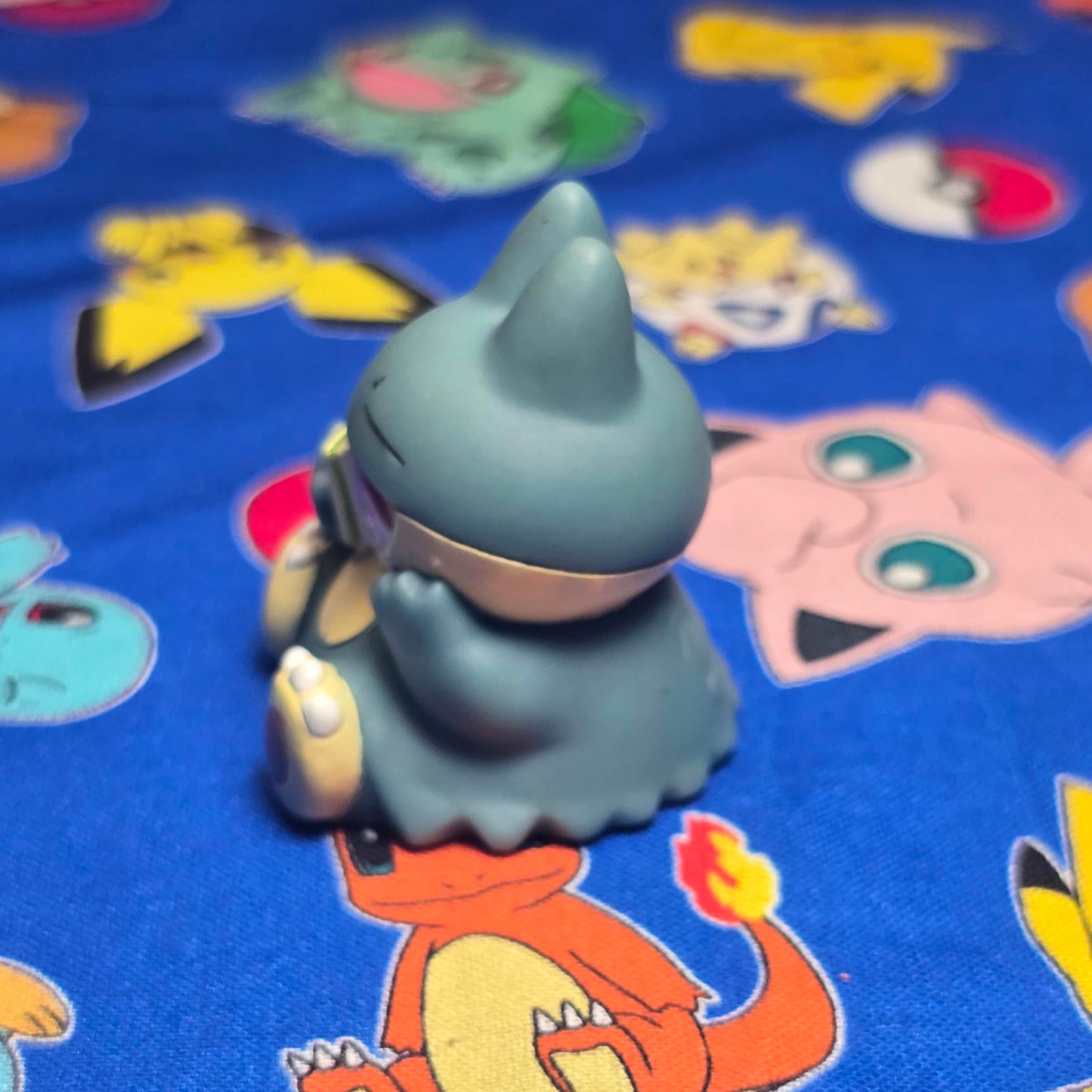 Pokemon Munchlax Figure Finger Puppet 2005 Nintendo Bandai PVC Vintage Japan USA
